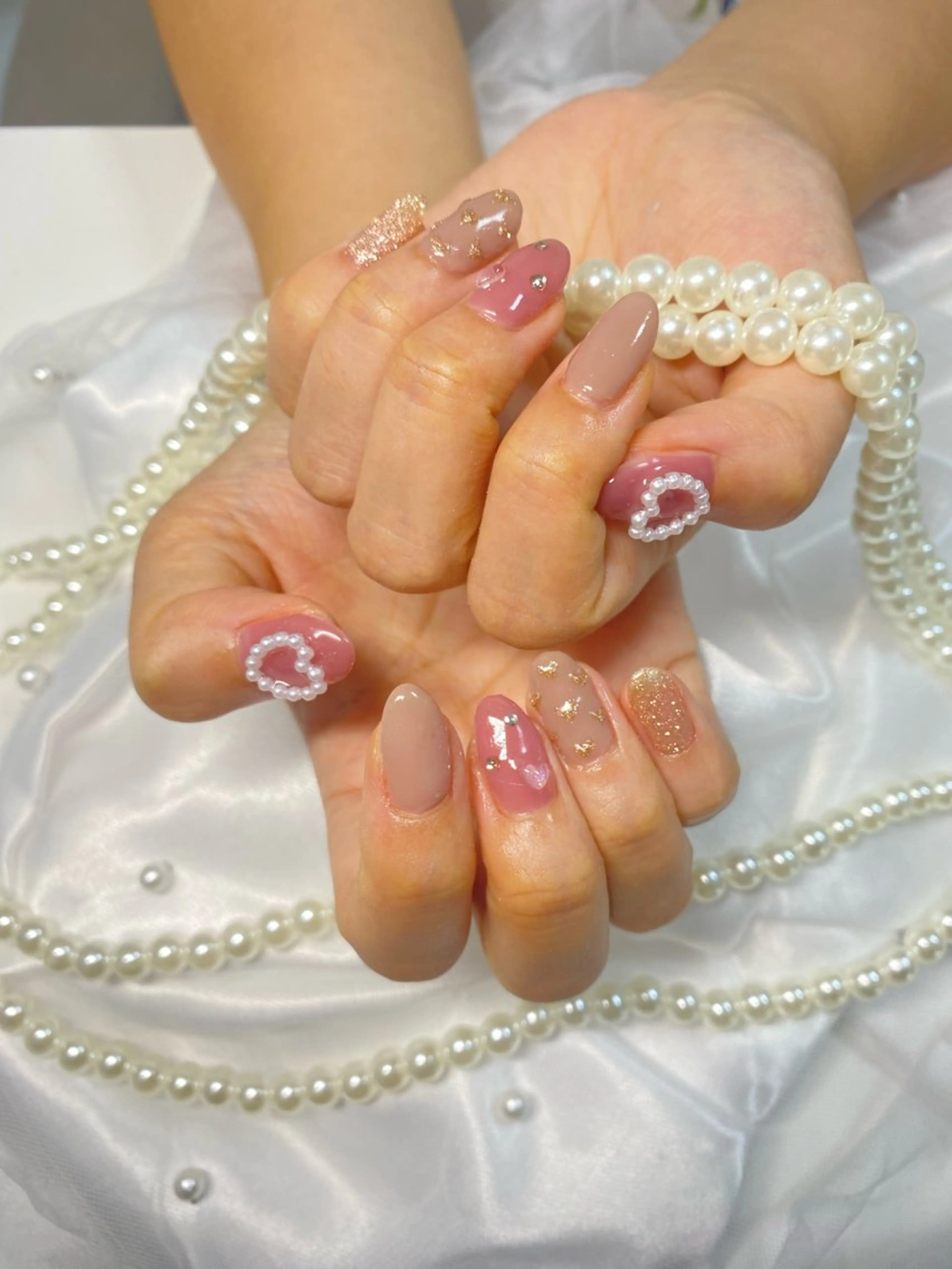 ネイル ハンドネイル Sweet わたなべのネイルデザイン