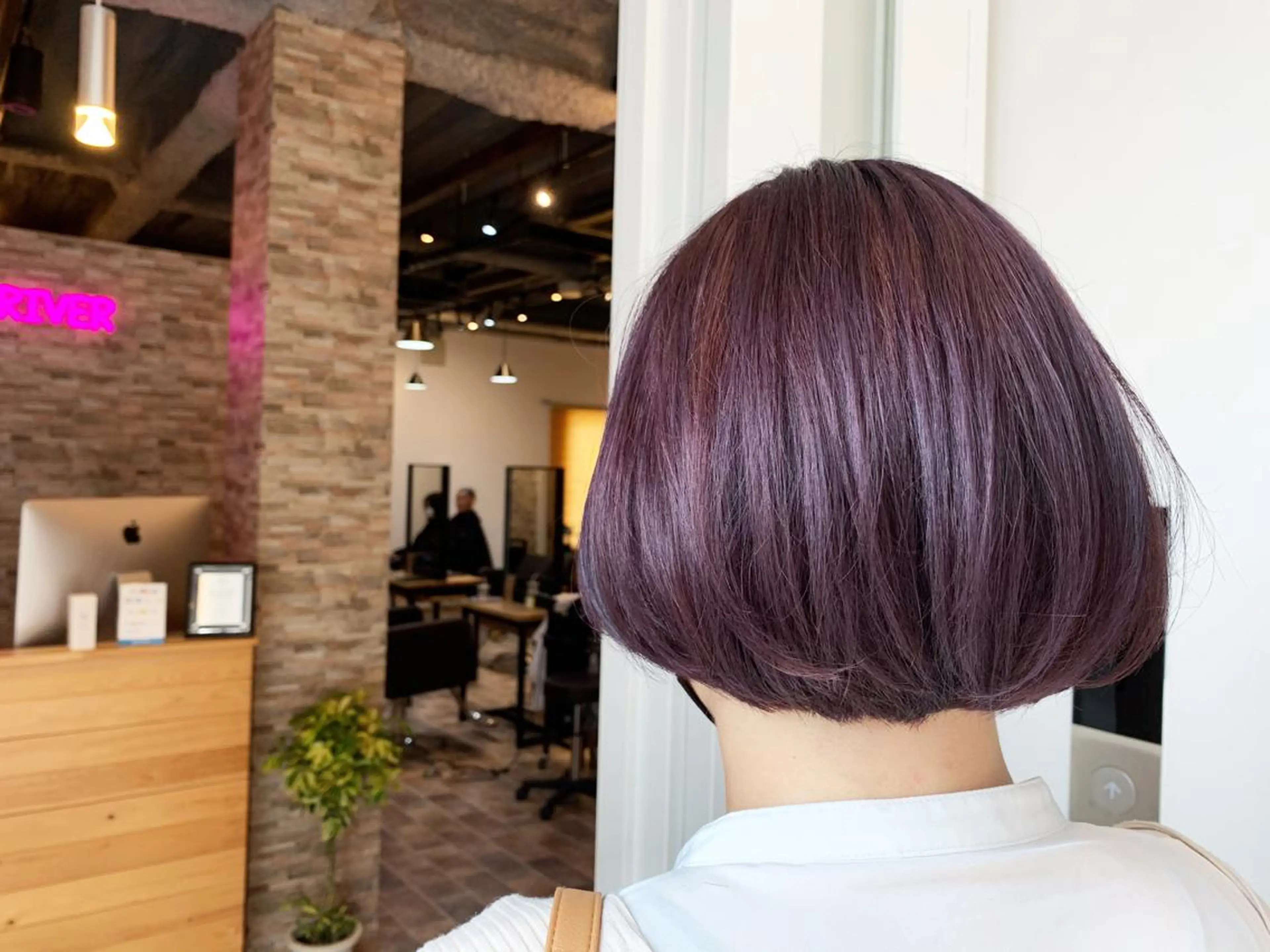 ミディアム カラー ブリーチ ラベンダーカラー camiu:hair所属・✂︎ SOICHI ✂︎のヘアスタイル