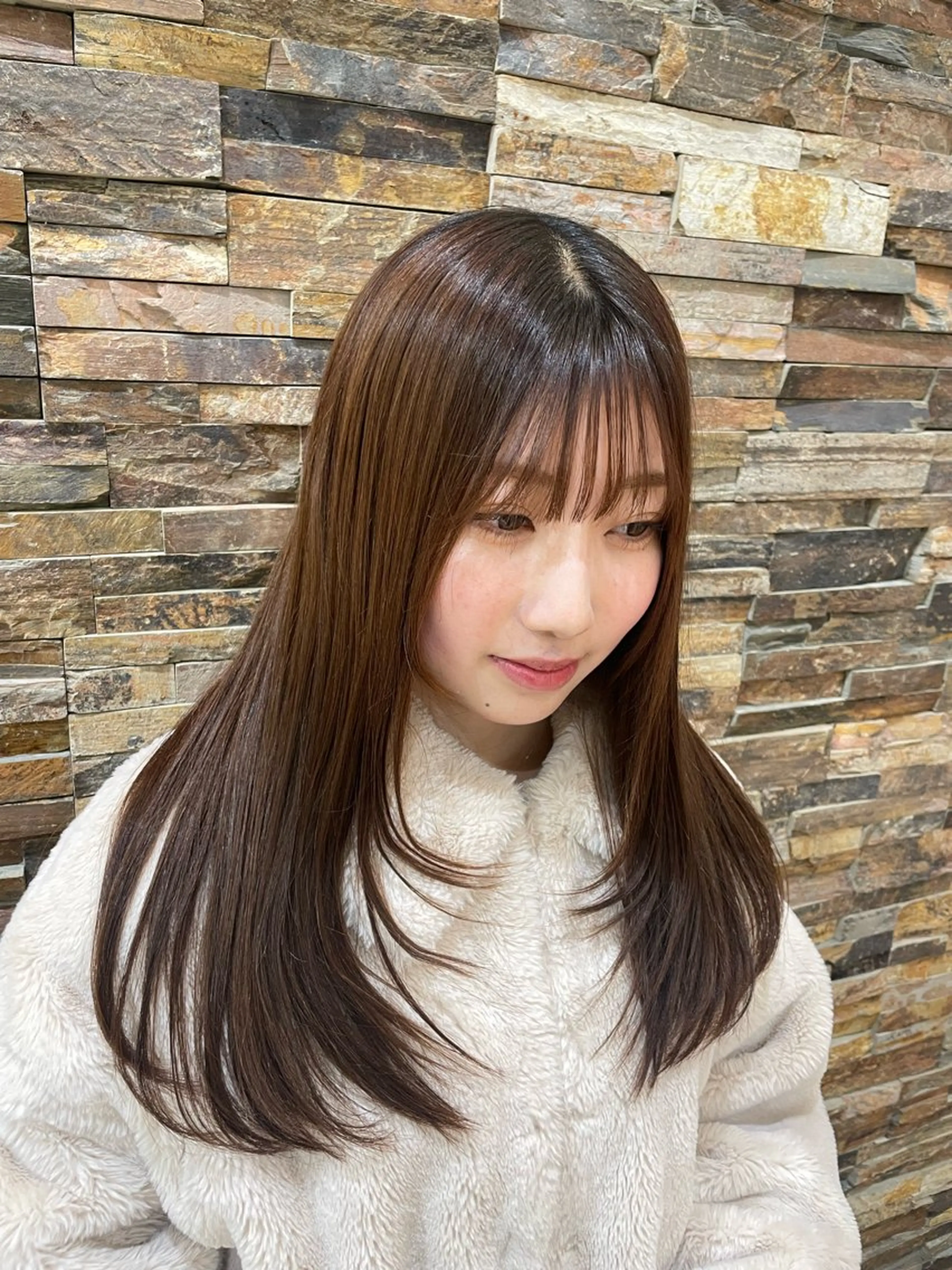 ロング 岩尾 瑛斗のヘアスタイル