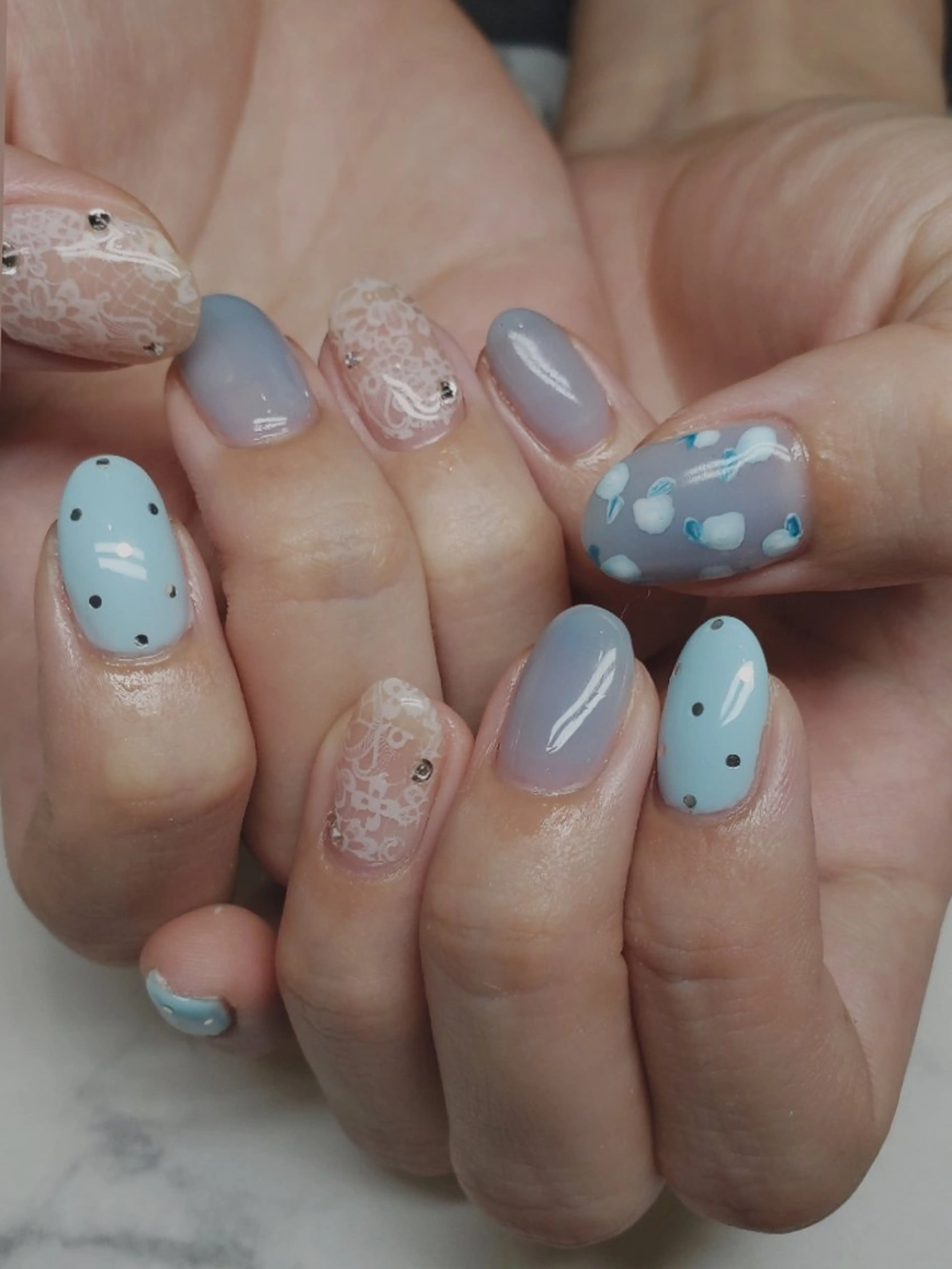 ネイル ハンドネイル ୨୧arc マツダ୨୧のネイルデザイン