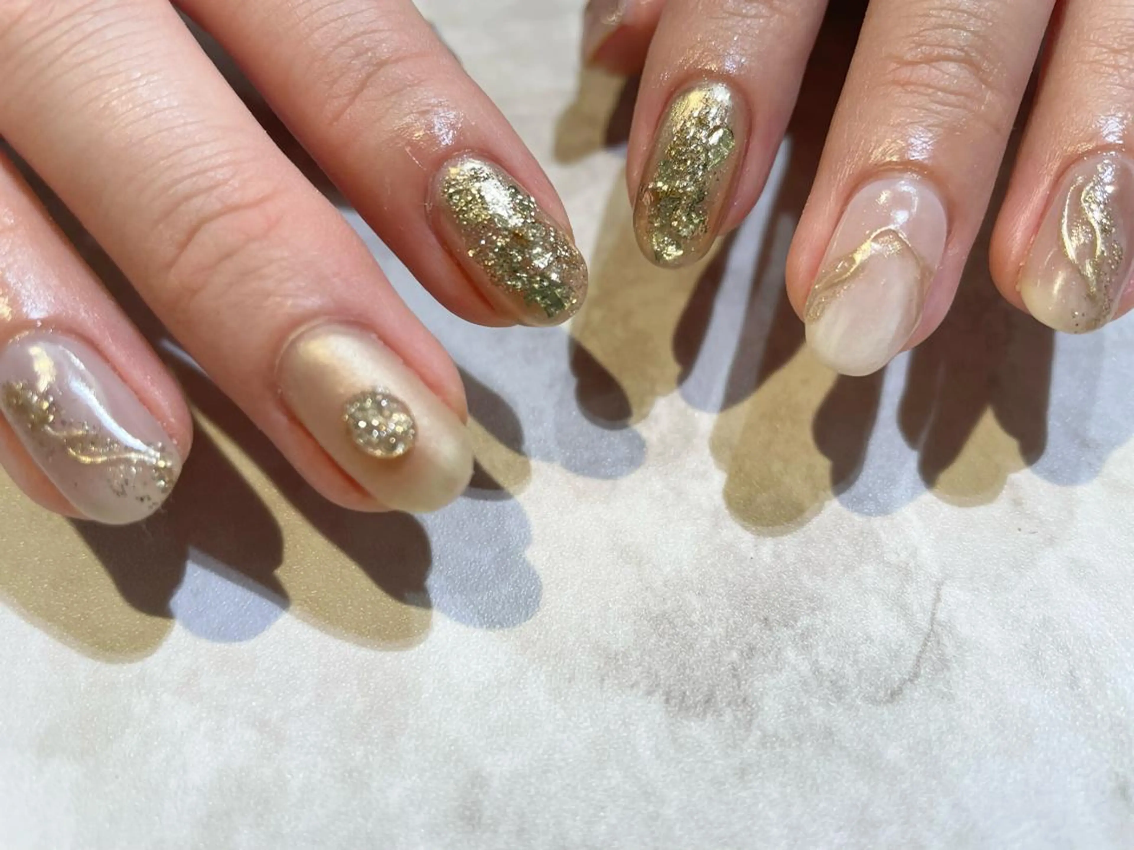 ネイル 舞田 苑香のネイルデザイン