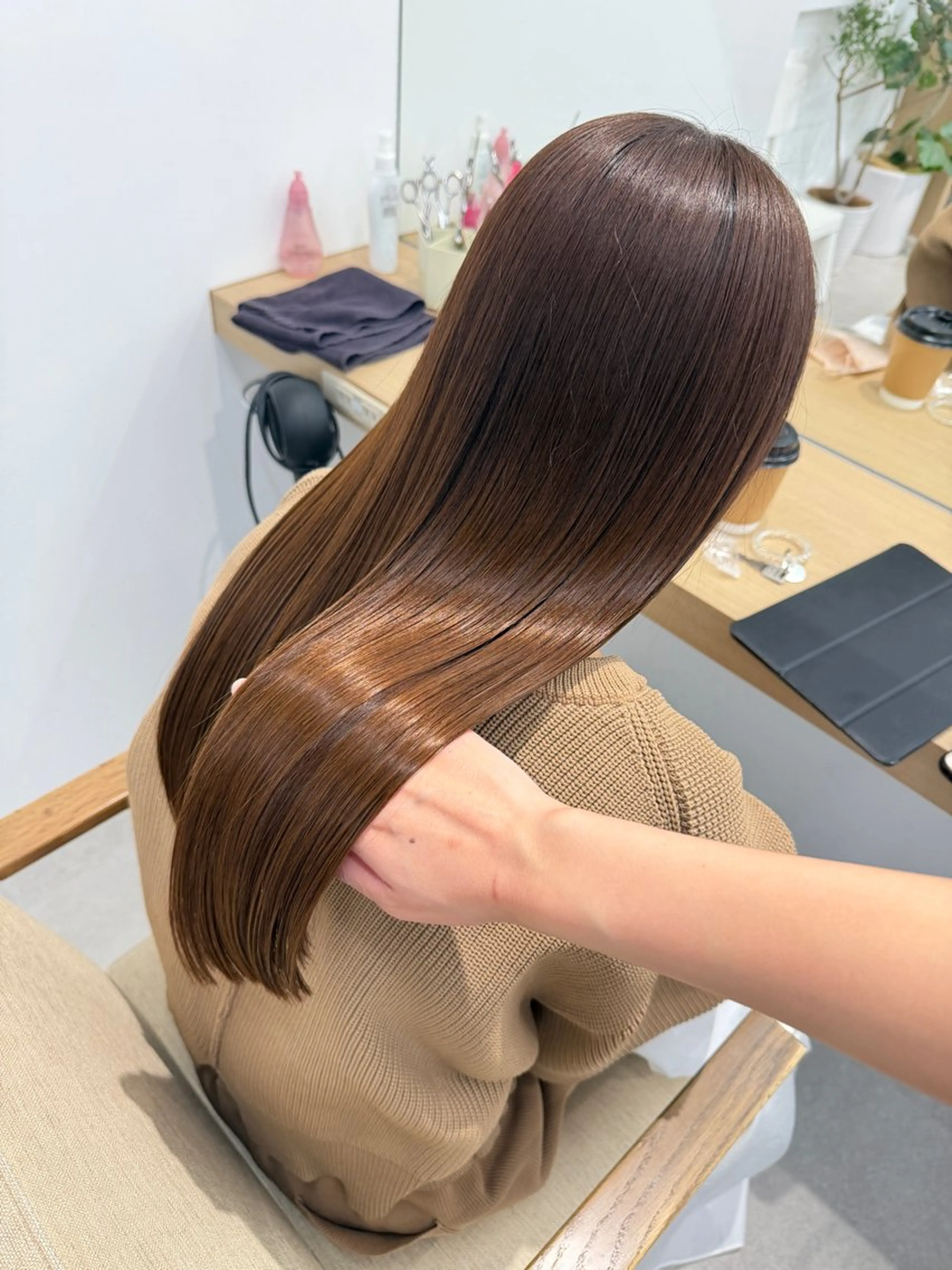 ロング 韓国／大宮／レイヤー 🤍AYA🤍のヘアスタイル