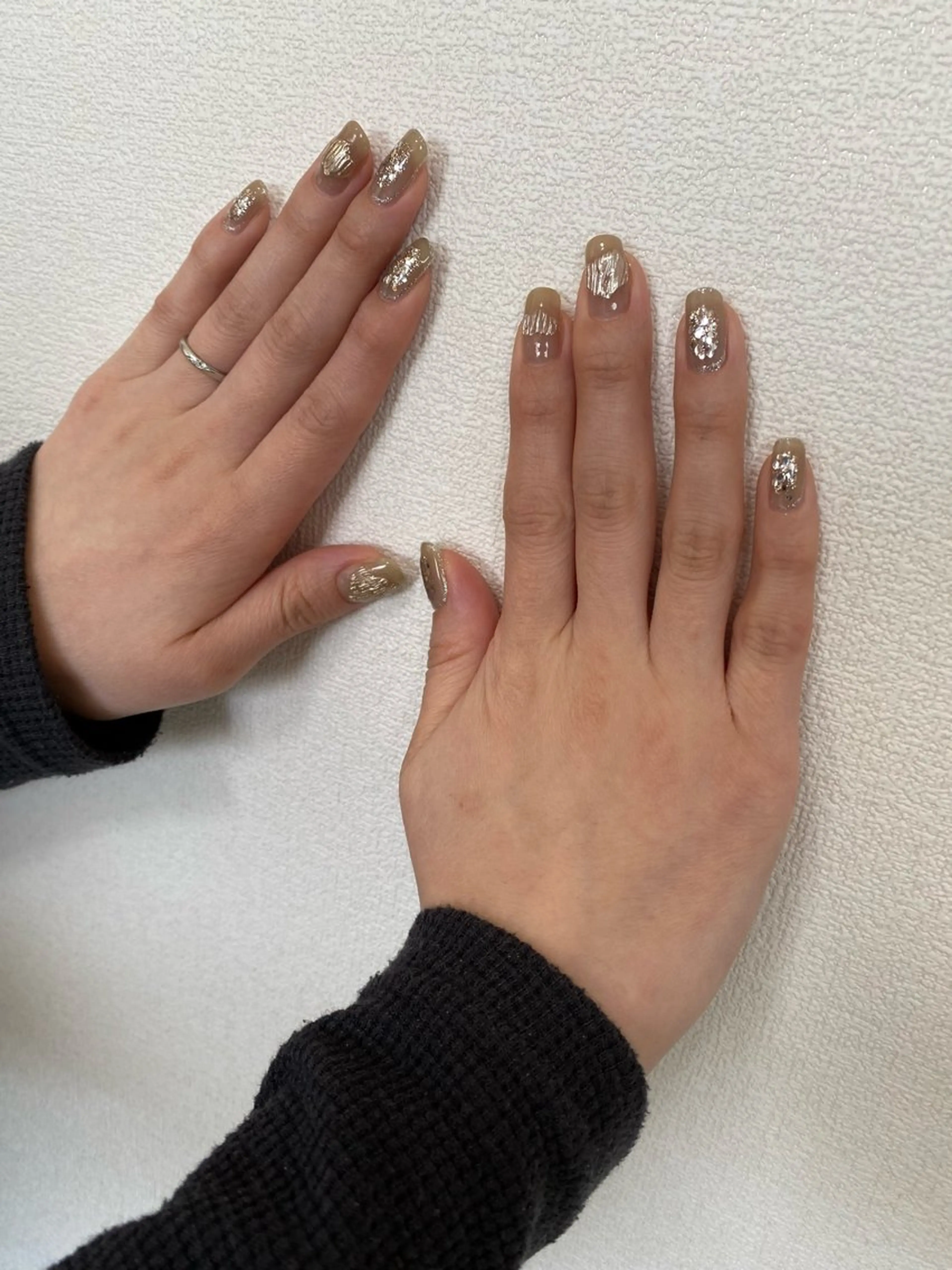 ネイル ニュアンスネイル ハンドネイル 自宅サロン FeelFreeのネイルデザイン