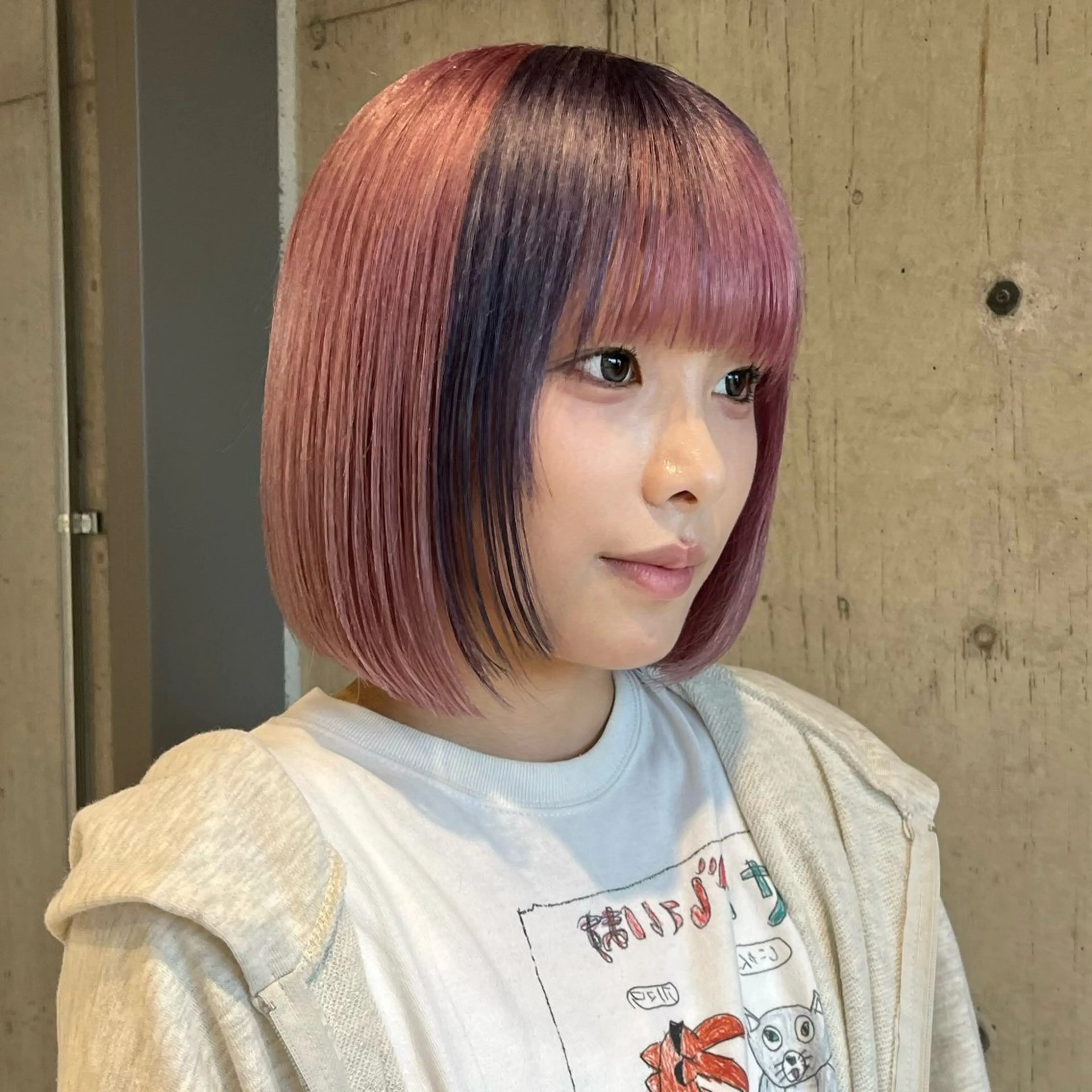 ショート カラー 最強デザインカラー/ ブリーチ/アヤミ🌟のヘアスタイル