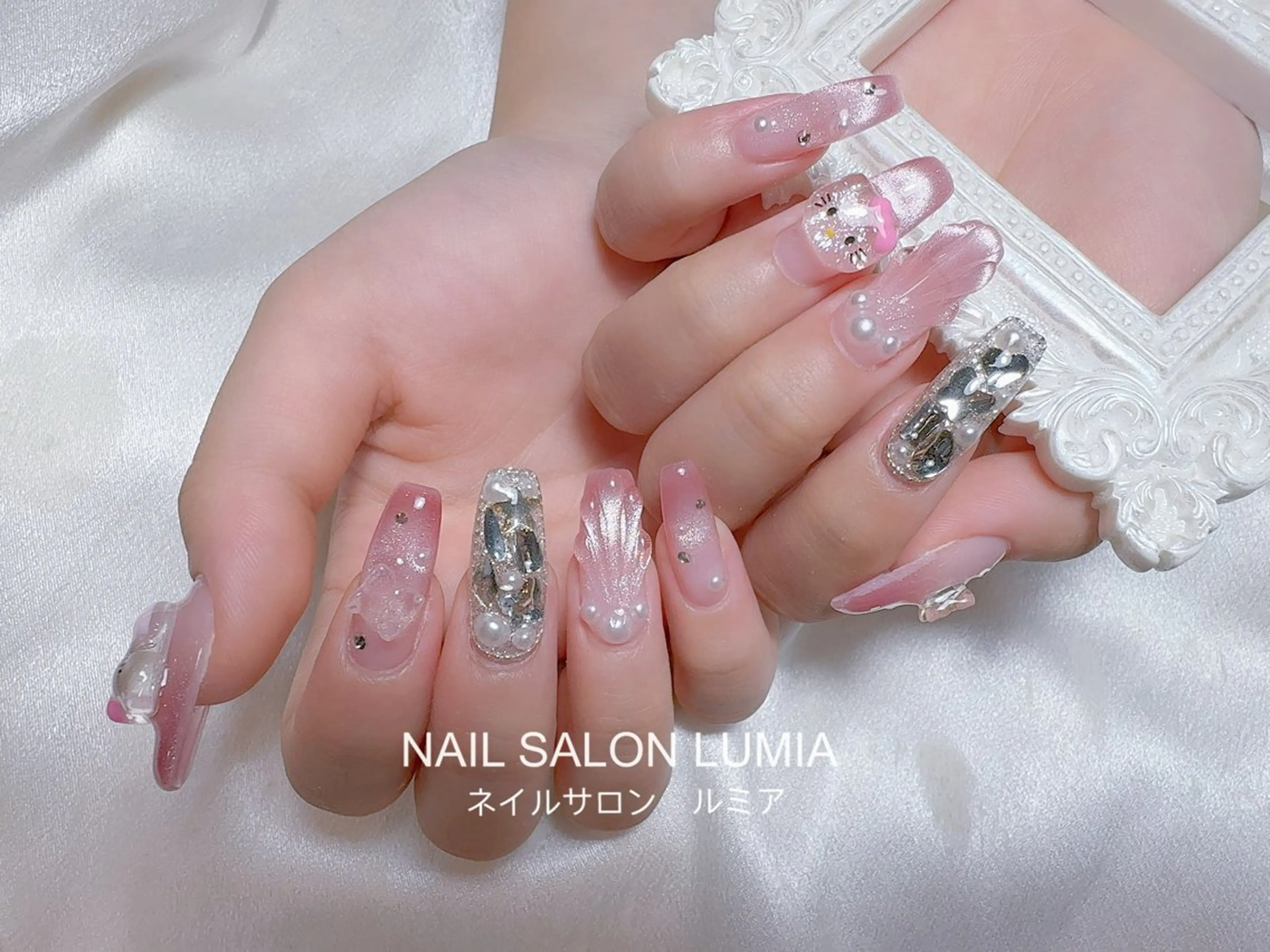 ネイル ハンドネイル ネイルサロン ルミア Lumia 店長のネイルデザイン