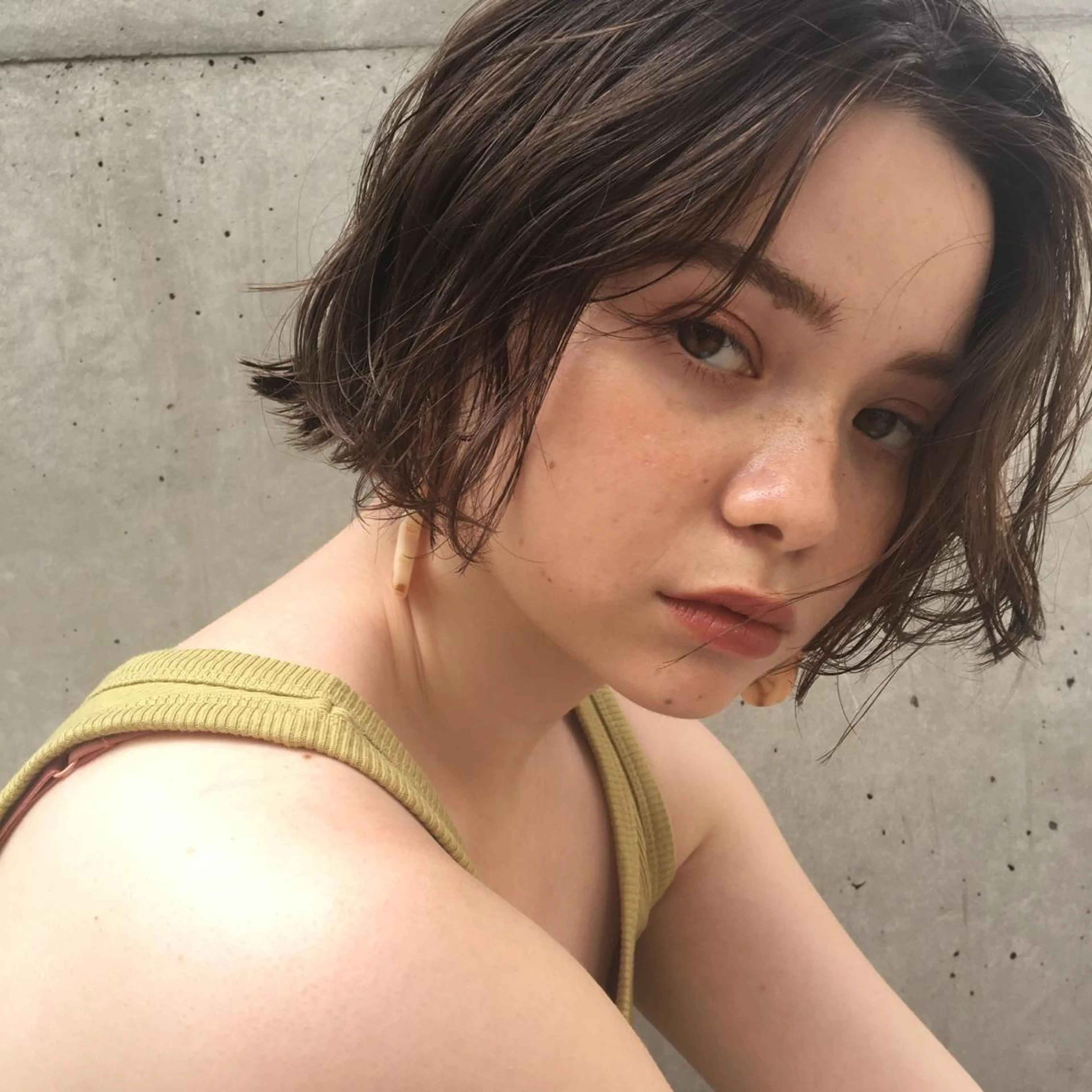 ショート カラー ボブ volta∞knot所属・狩野 羅夢のヘアスタイル