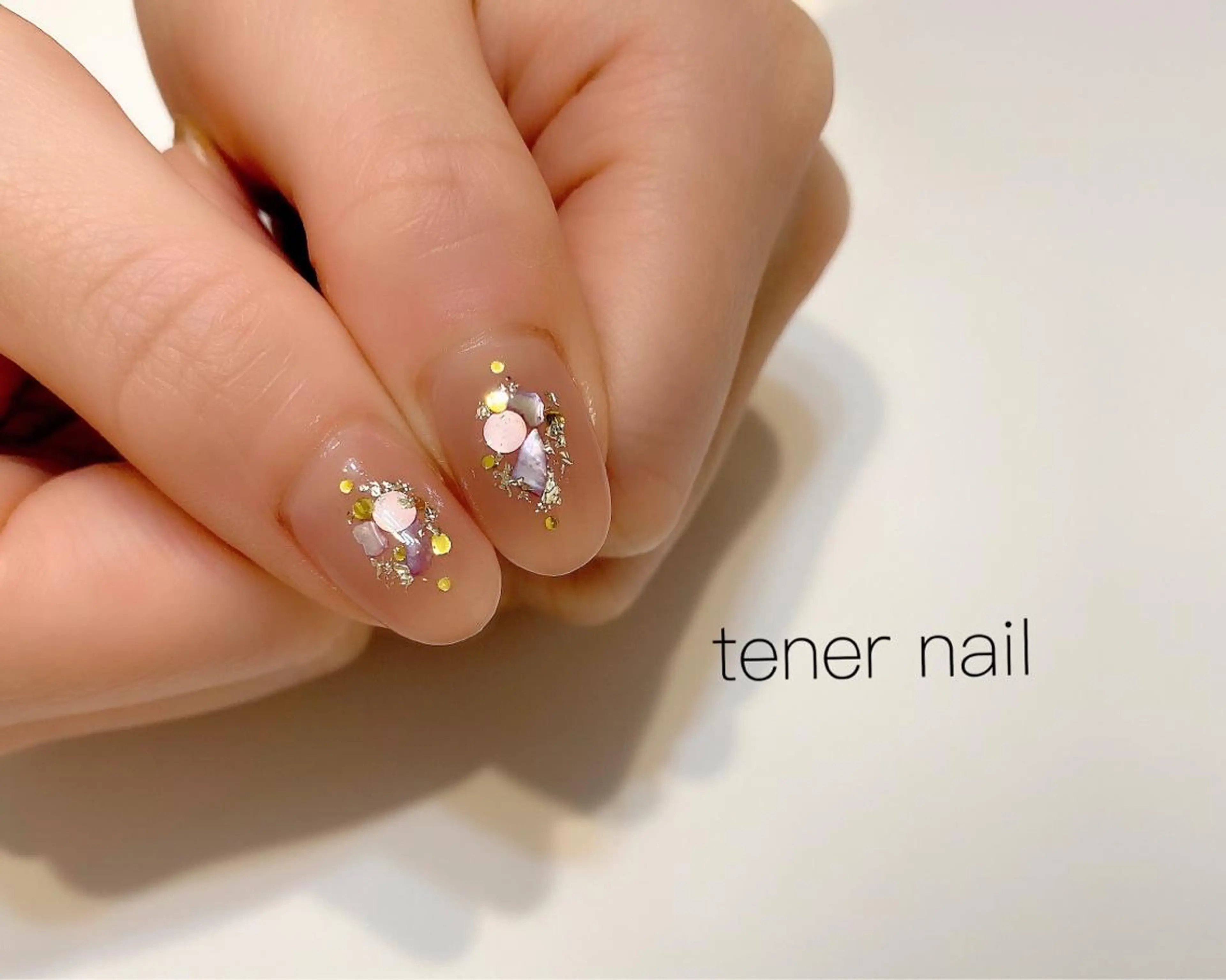 ネイル アートネイル ホログラムネイル キラキラネイル tener  nail  テネルネイル所属・テネルネイル tener nailのネイルデザイン