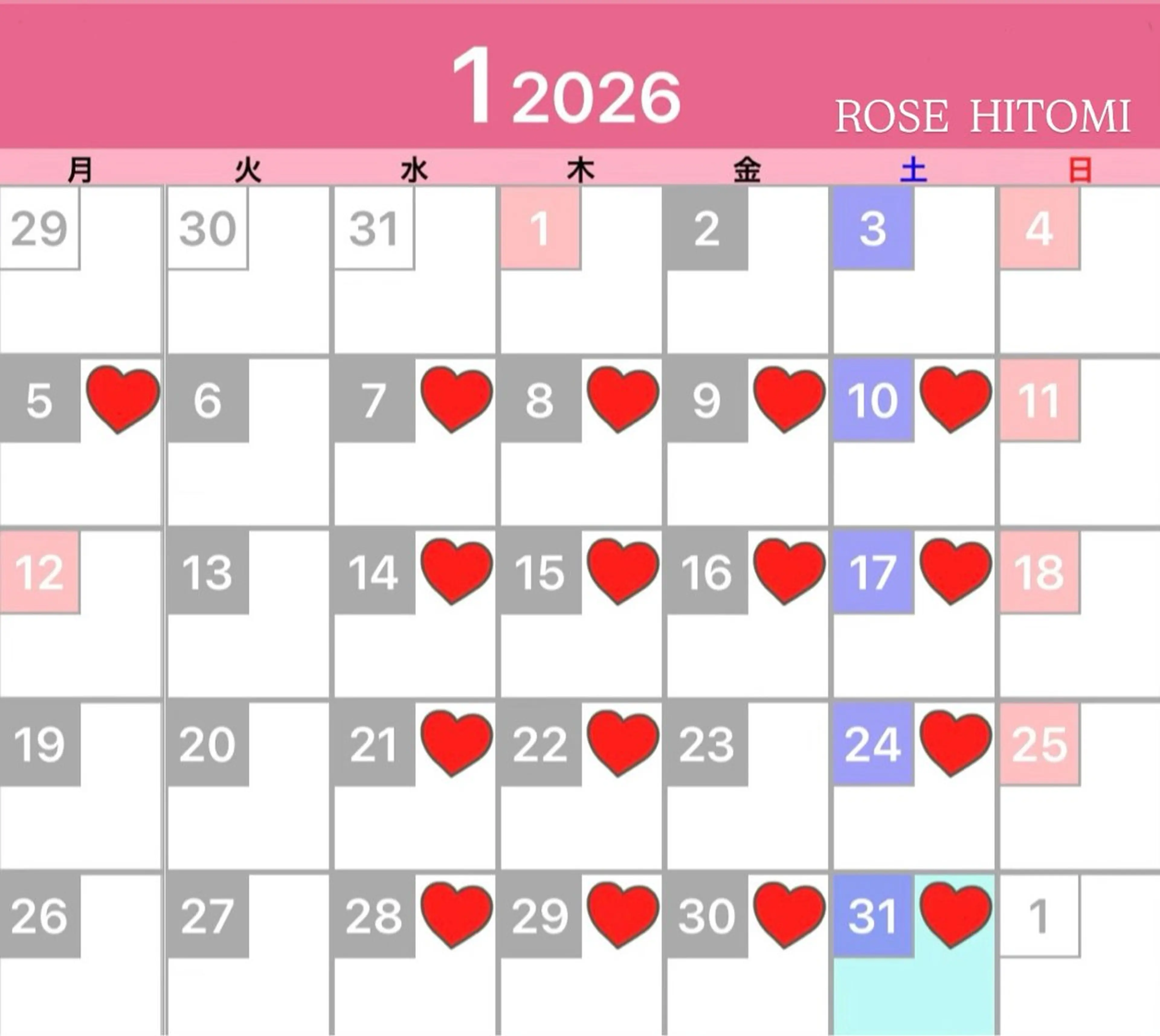 ROSE所属・ROSE🌹 HITOMIのマツエク・マツパデザイン