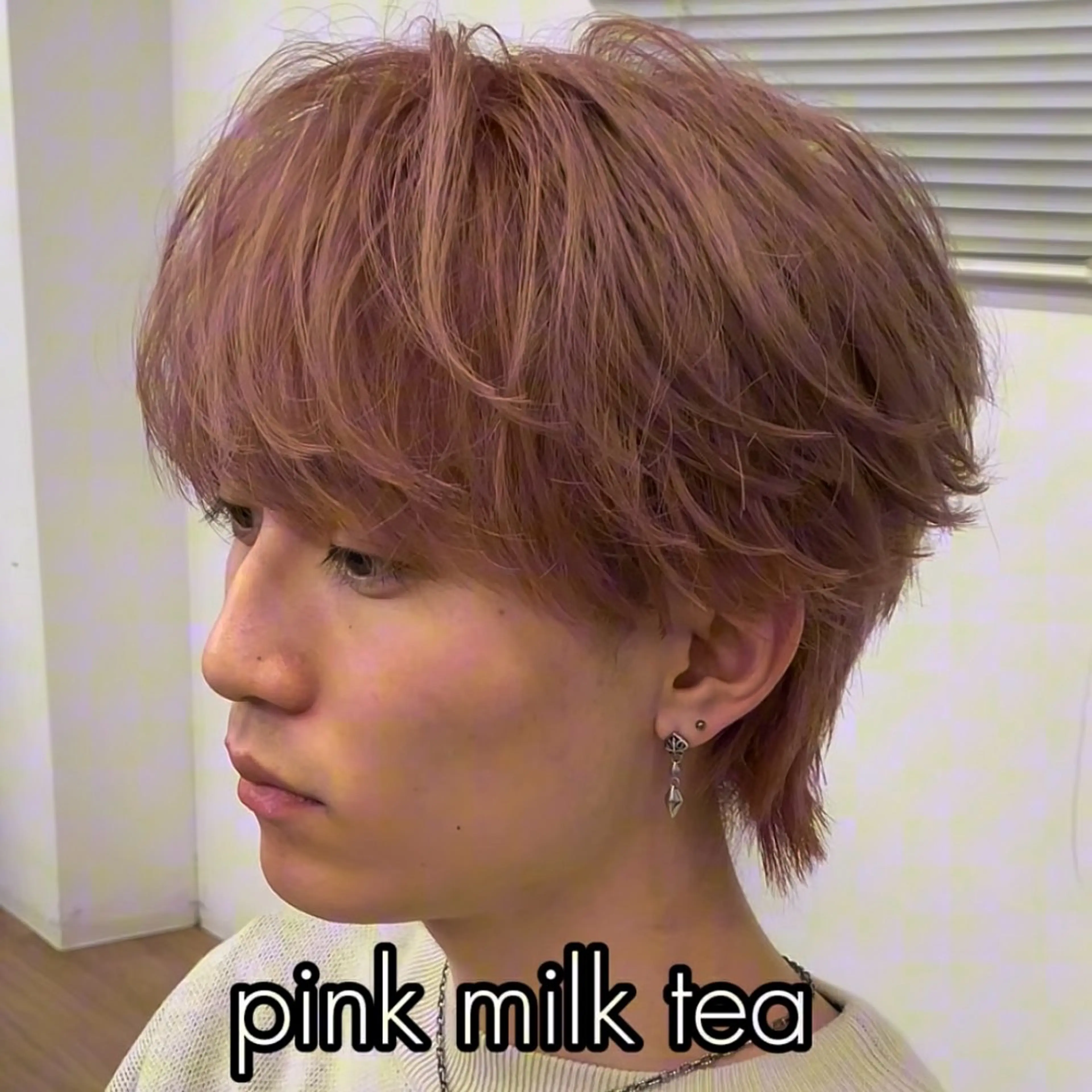 ショート ハイライト 韓国風ヘア レイヤーカット ショートヘア 縮毛矯正 カット ヘアカラー 🫧 下島友弥 【メンズ特化美容師】のヘアスタイル