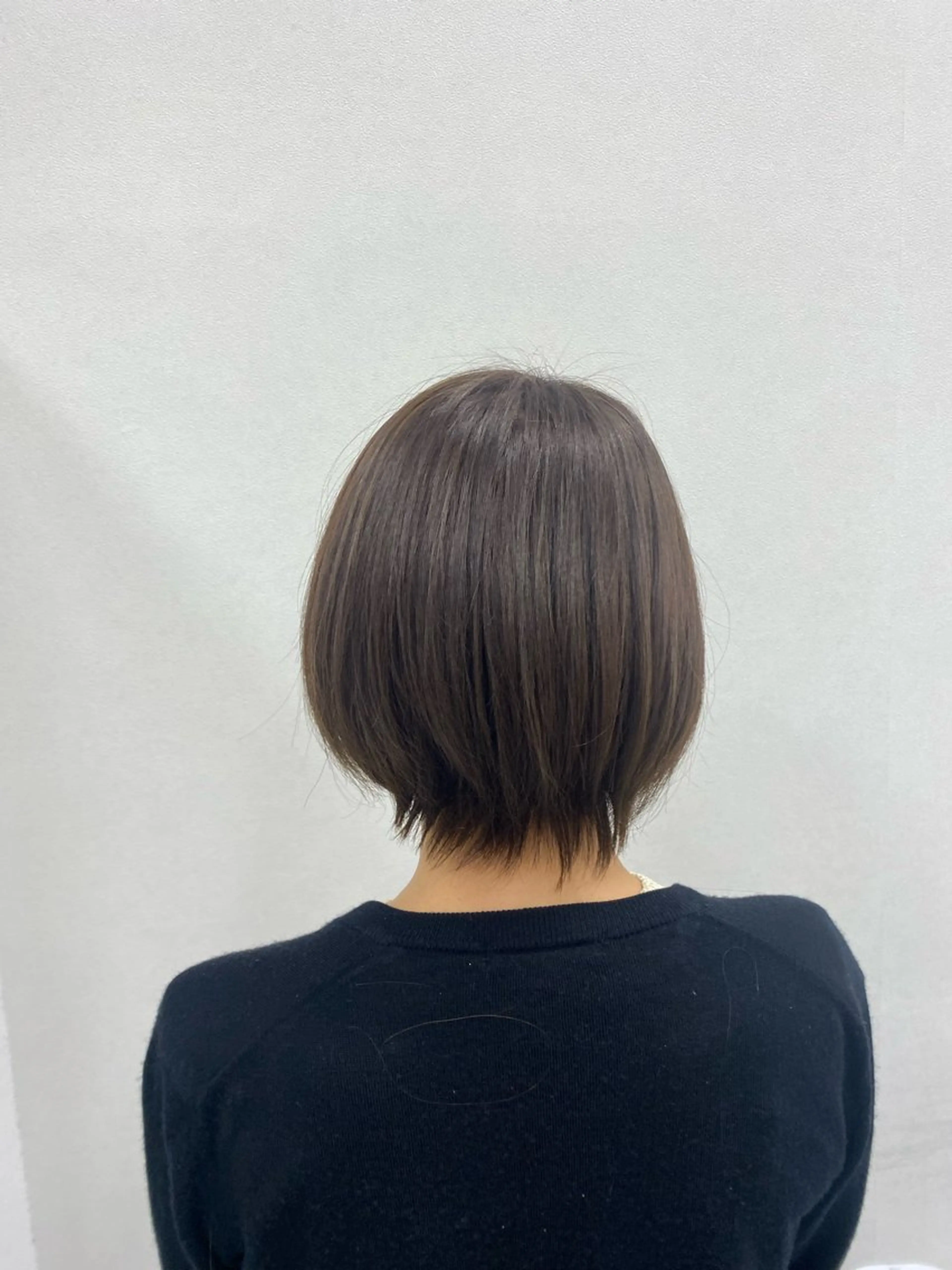 カラー 透明感カラー 寺井 萌恵のヘアスタイル