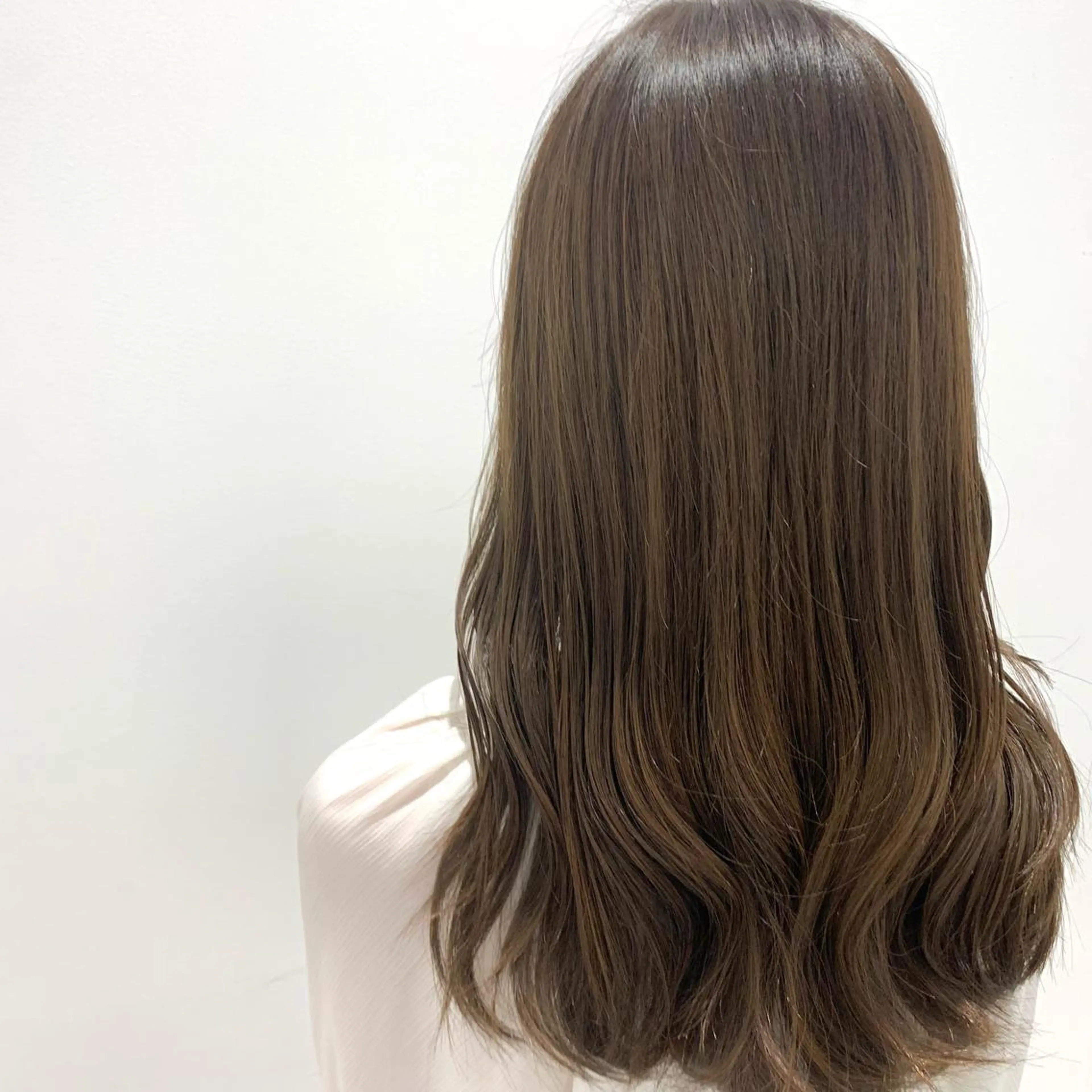 ロング カラー ボブ/美髪矯正 /佐藤　奈巳のヘアスタイル