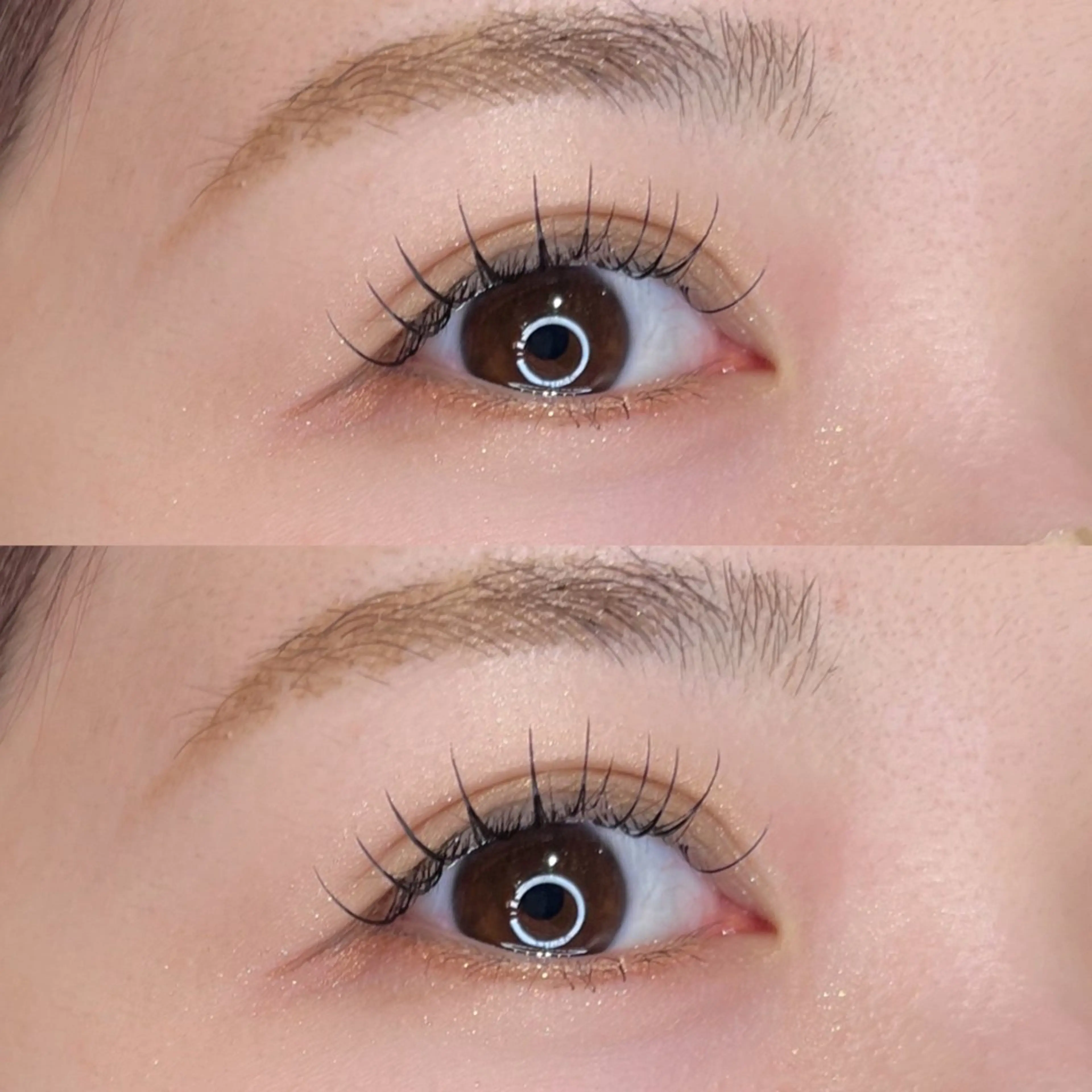 パリエク(パリジェンヌ➕エクステ~100本)+コーティング仕上げ(指名料込)の写真