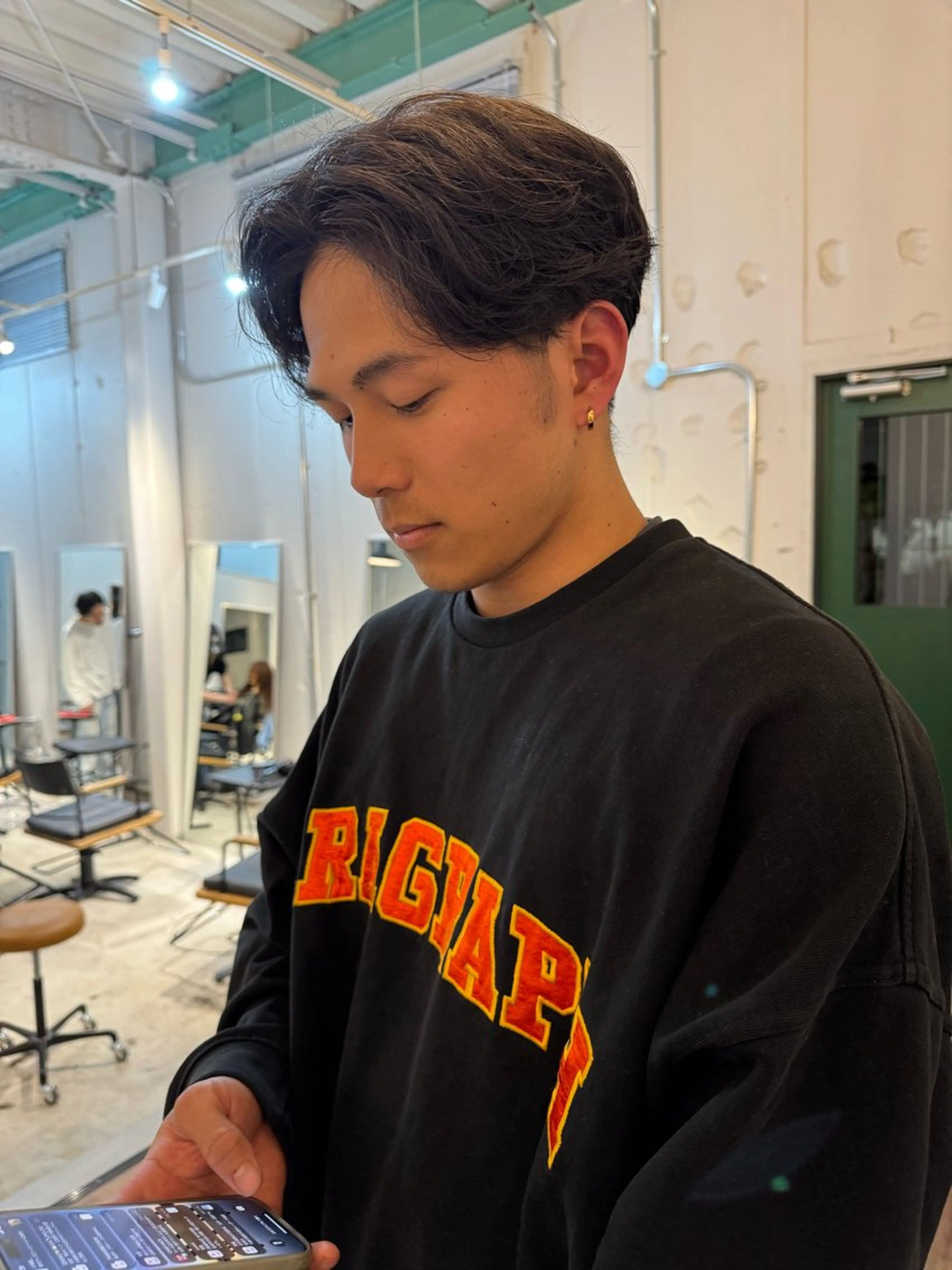 メンズ OIC所属・山田 颯太のヘアスタイル