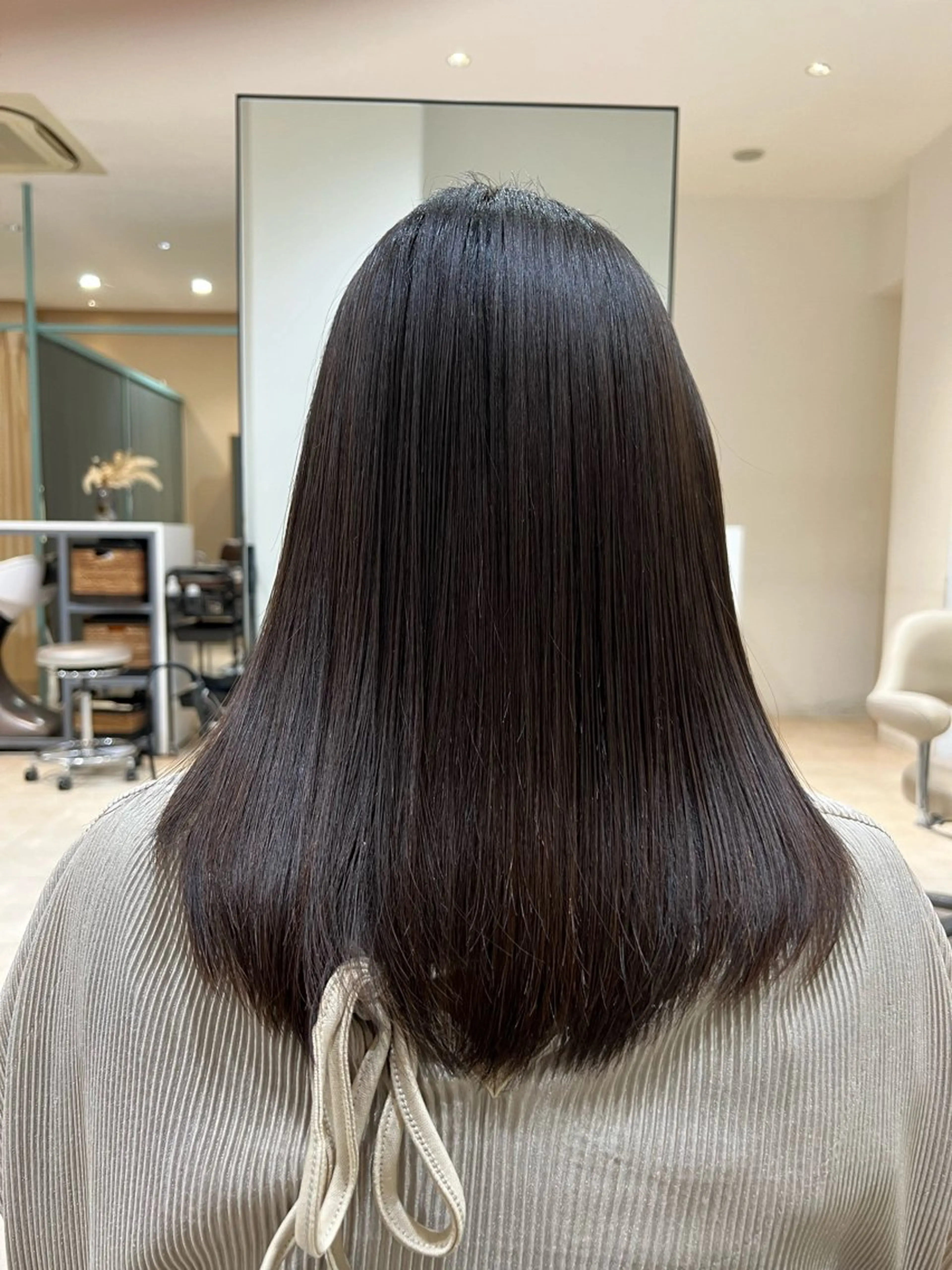 セミロング 艶髪/髪質改善 【熊野隼人】のヘアスタイル