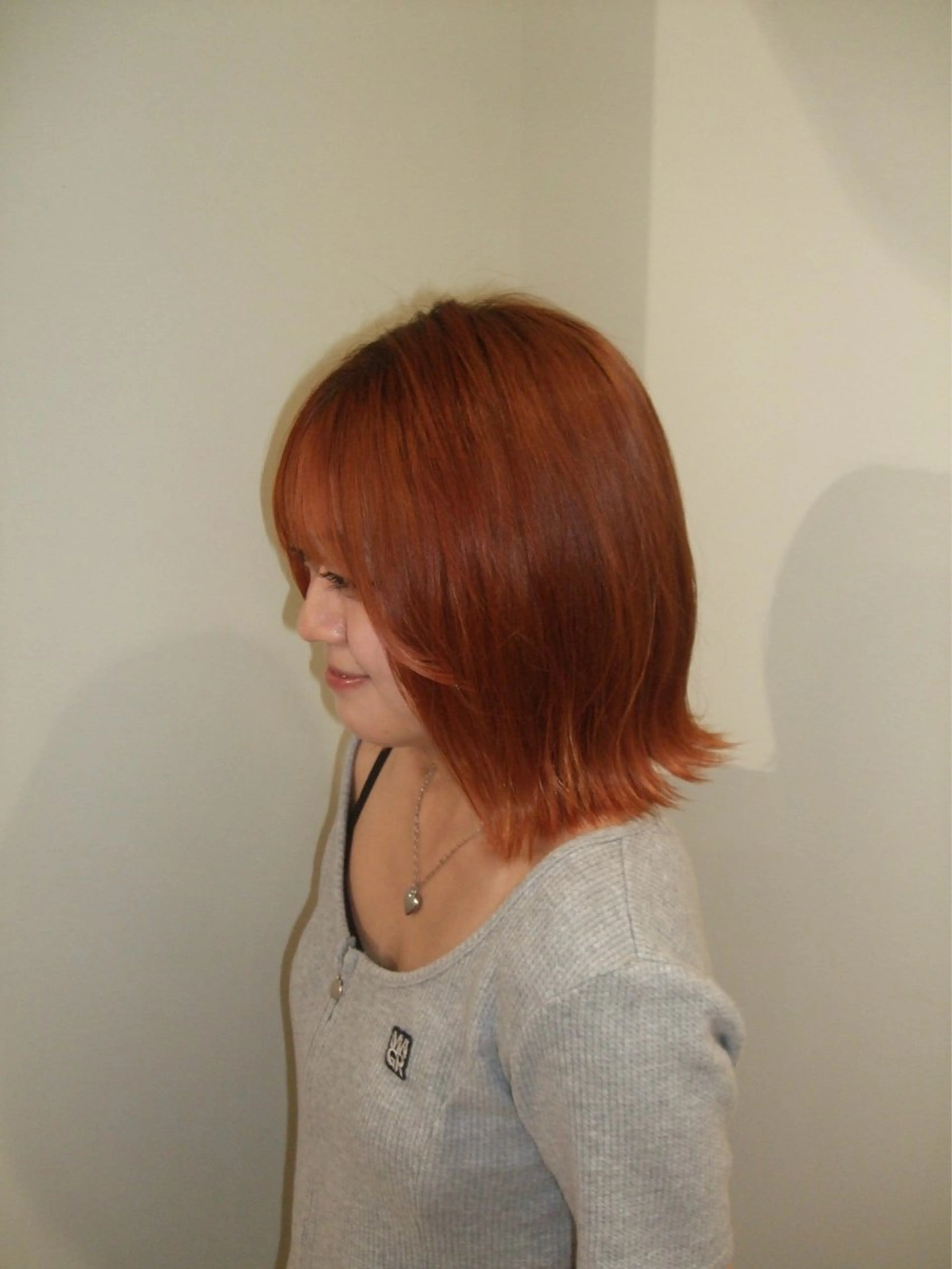 ショート カラー オレンジ ヘアカラー JURI /HUIのヘアスタイル