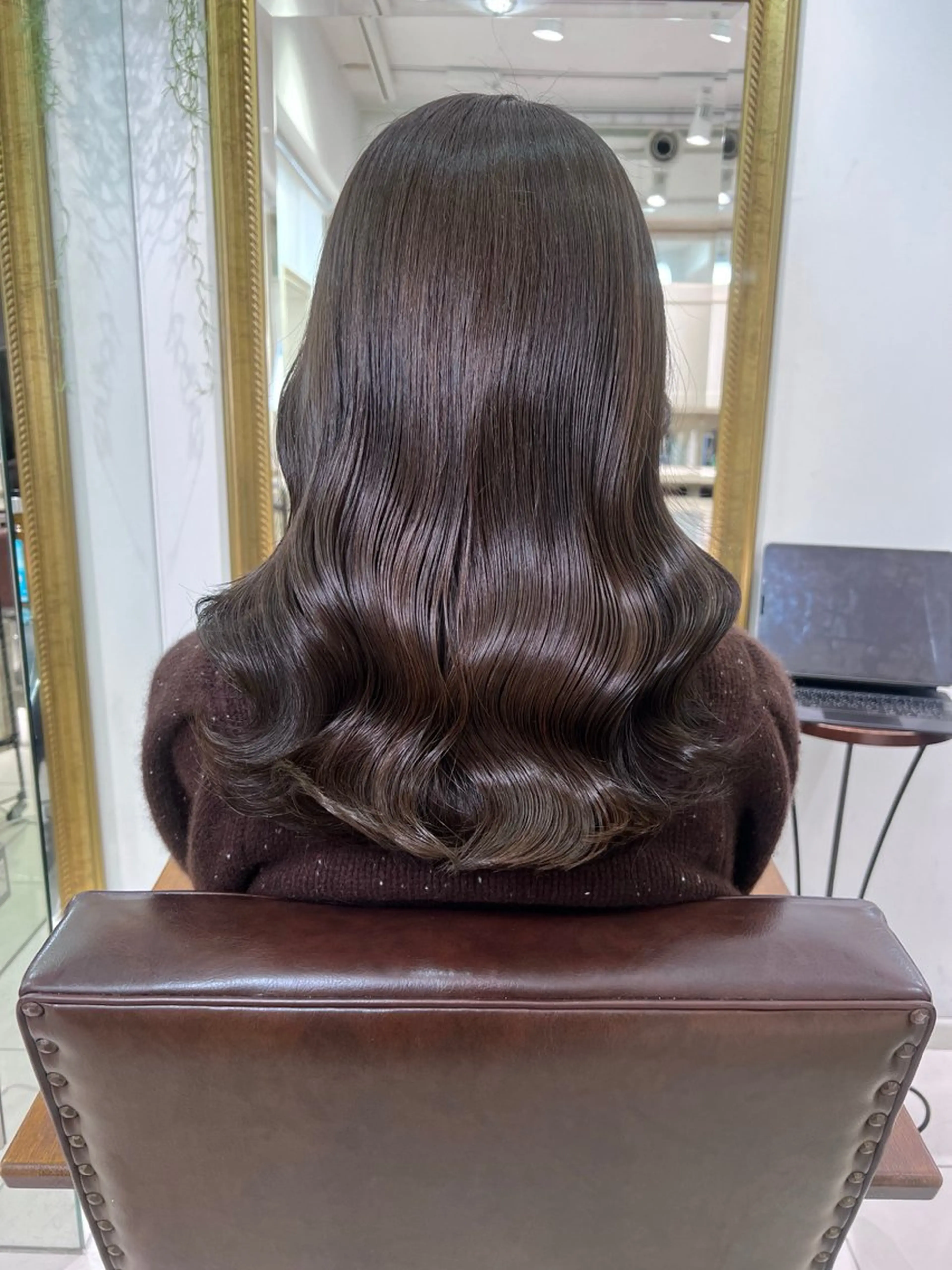 ロング カラー 髪質改善 トリートメント 💚ミヤマ アンナ☘️のヘアスタイル