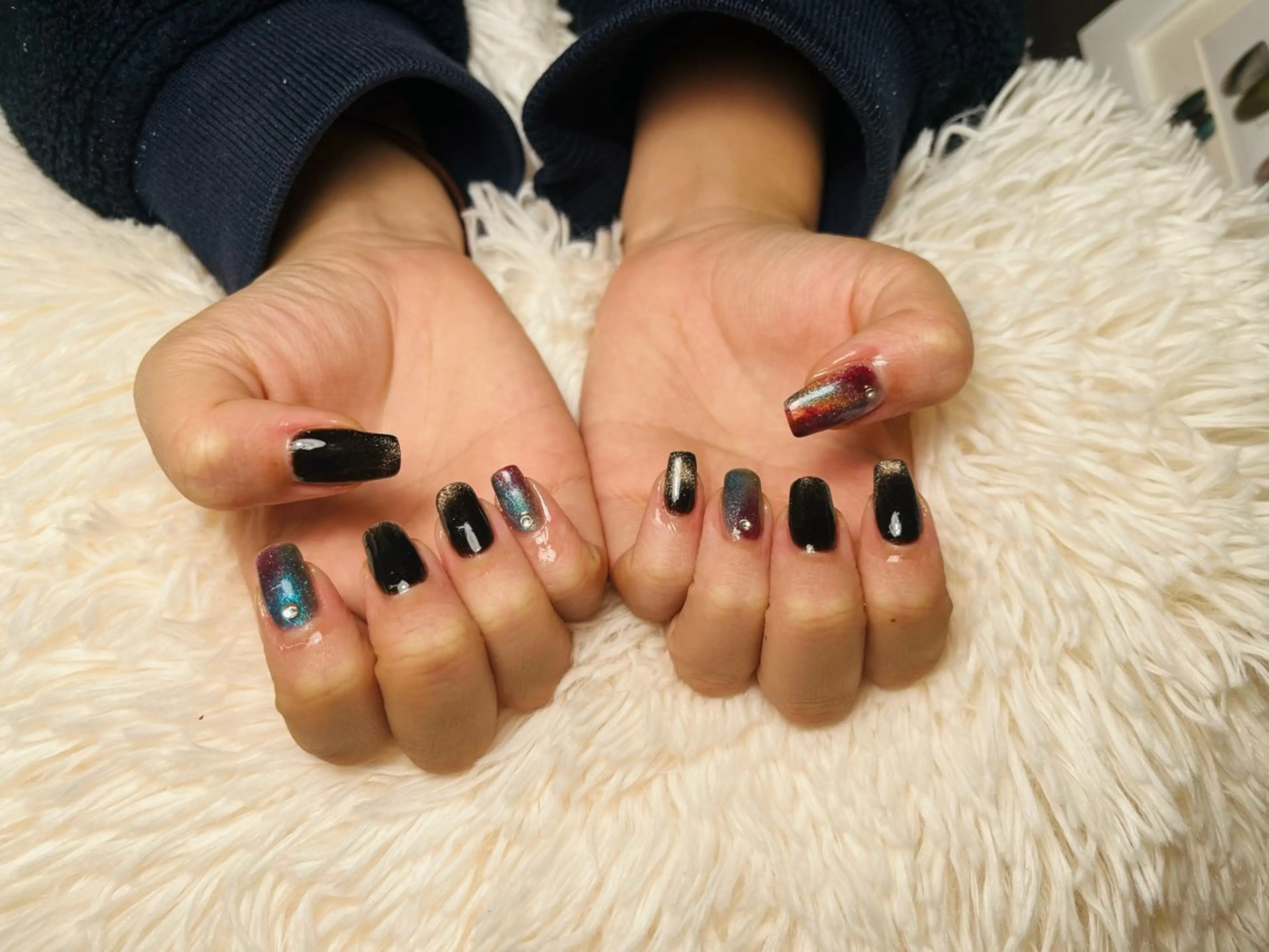 ネイル アートネイル 持ち込み ハンドネイル 💛Mimosa💛 吉祥寺のネイルデザイン