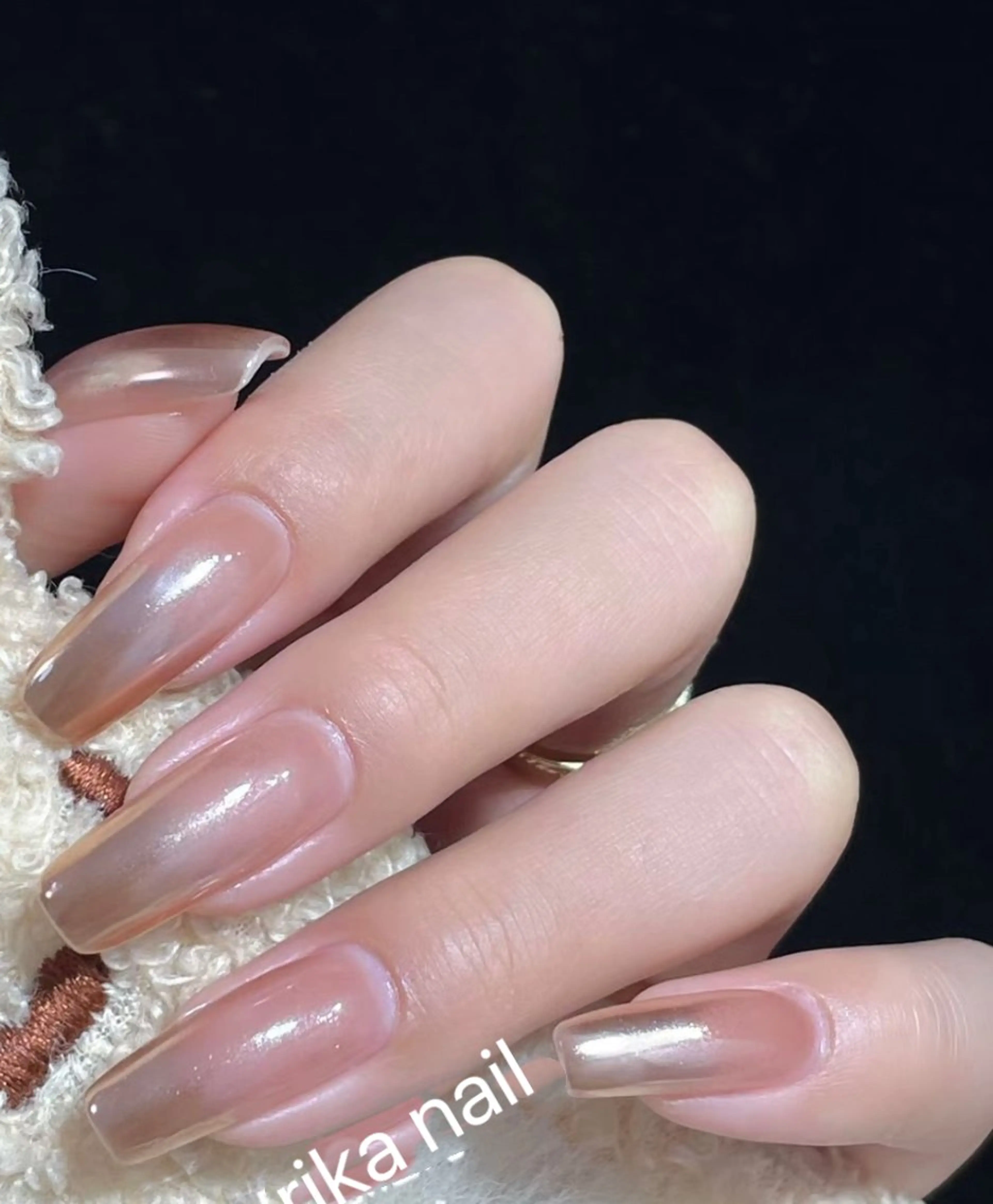 【新規オフ無料♡♪】ミラーネイル&オーロラネイル　通常料金¥7980→¥6980の写真