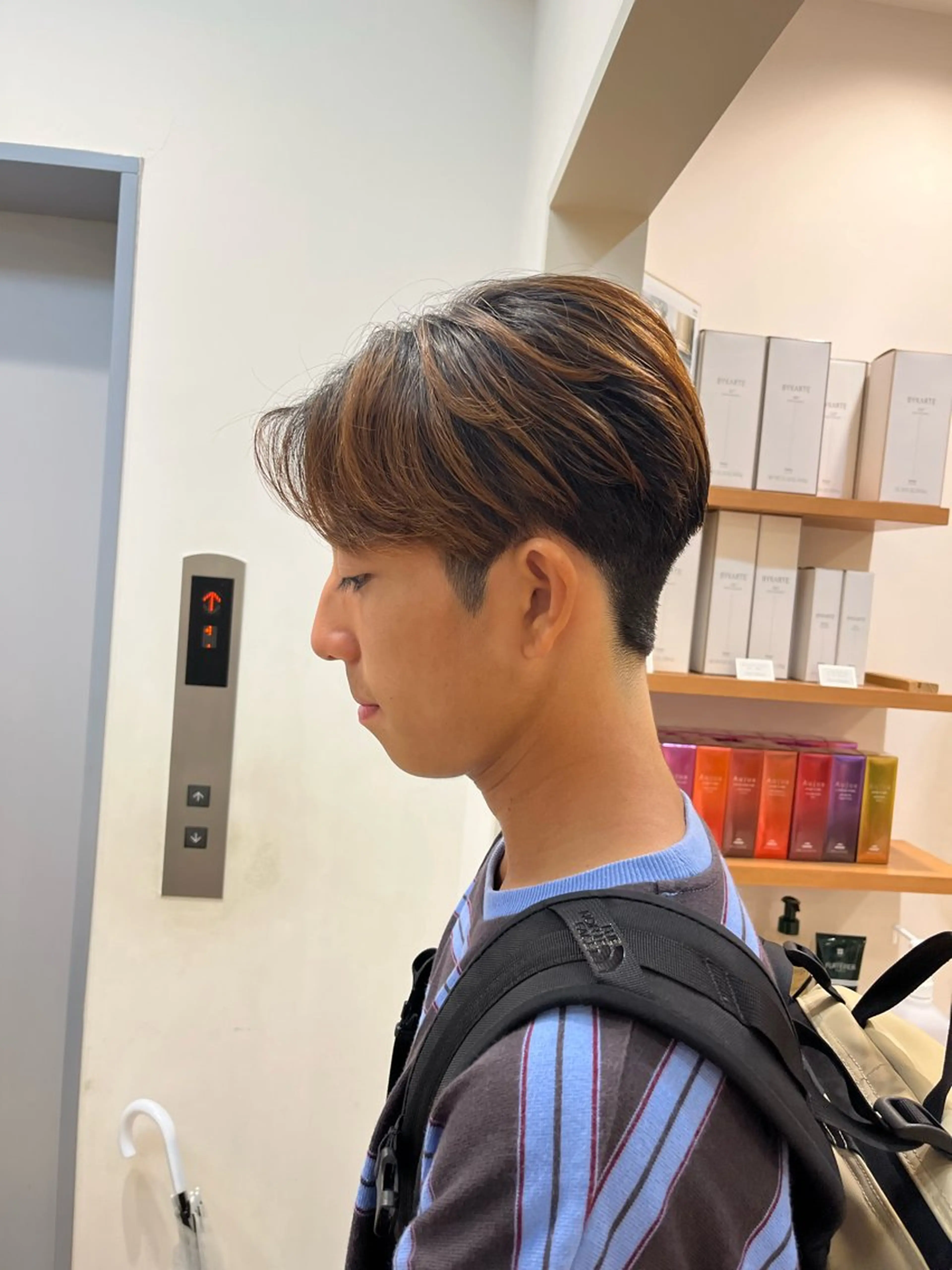 メンズ センターパート マッシュ カット ヘッドスパ 💠つたふうか/ 韓国/メンズヘア💠のヘアスタイル