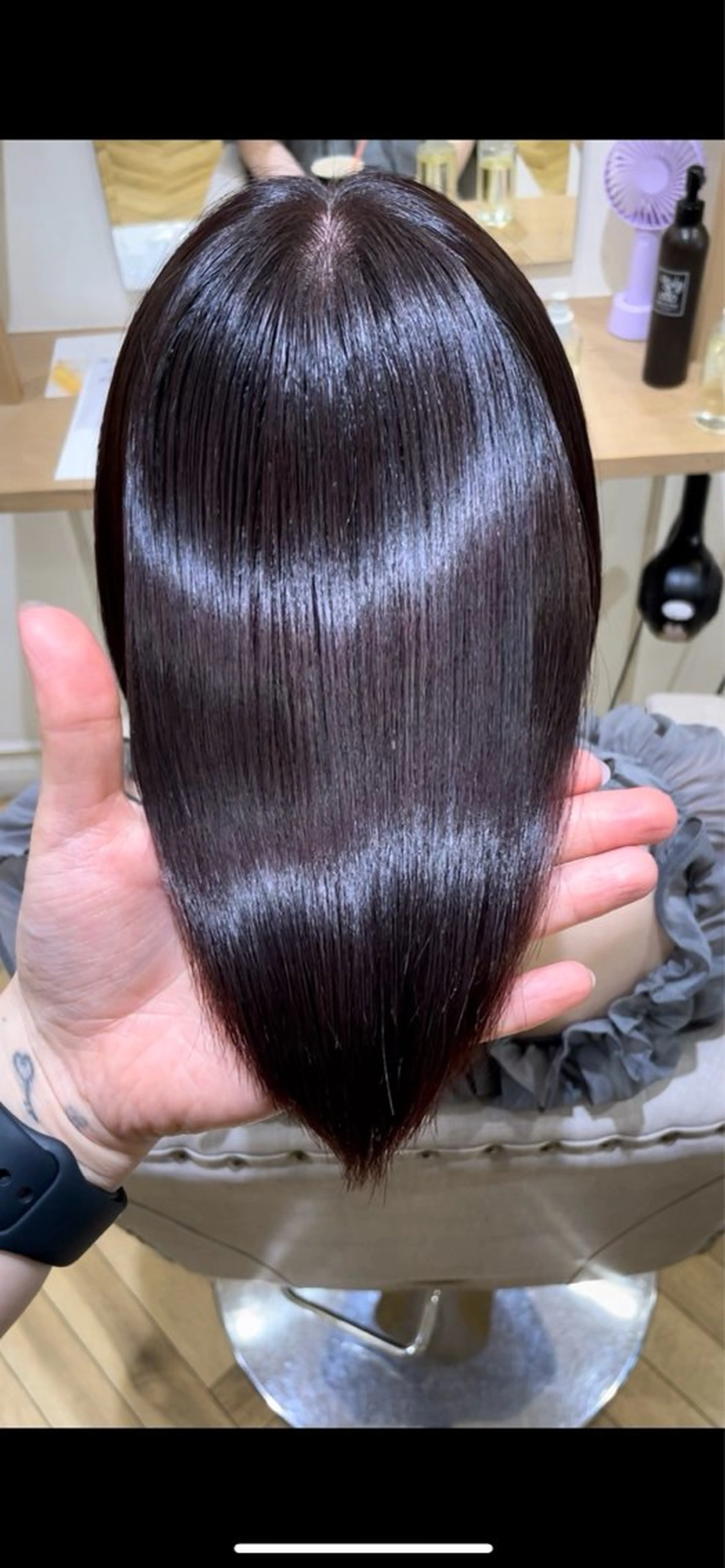 ショート カット 縮毛矯正 トリートメント Luana難波 🫧NOAのヘアスタイル