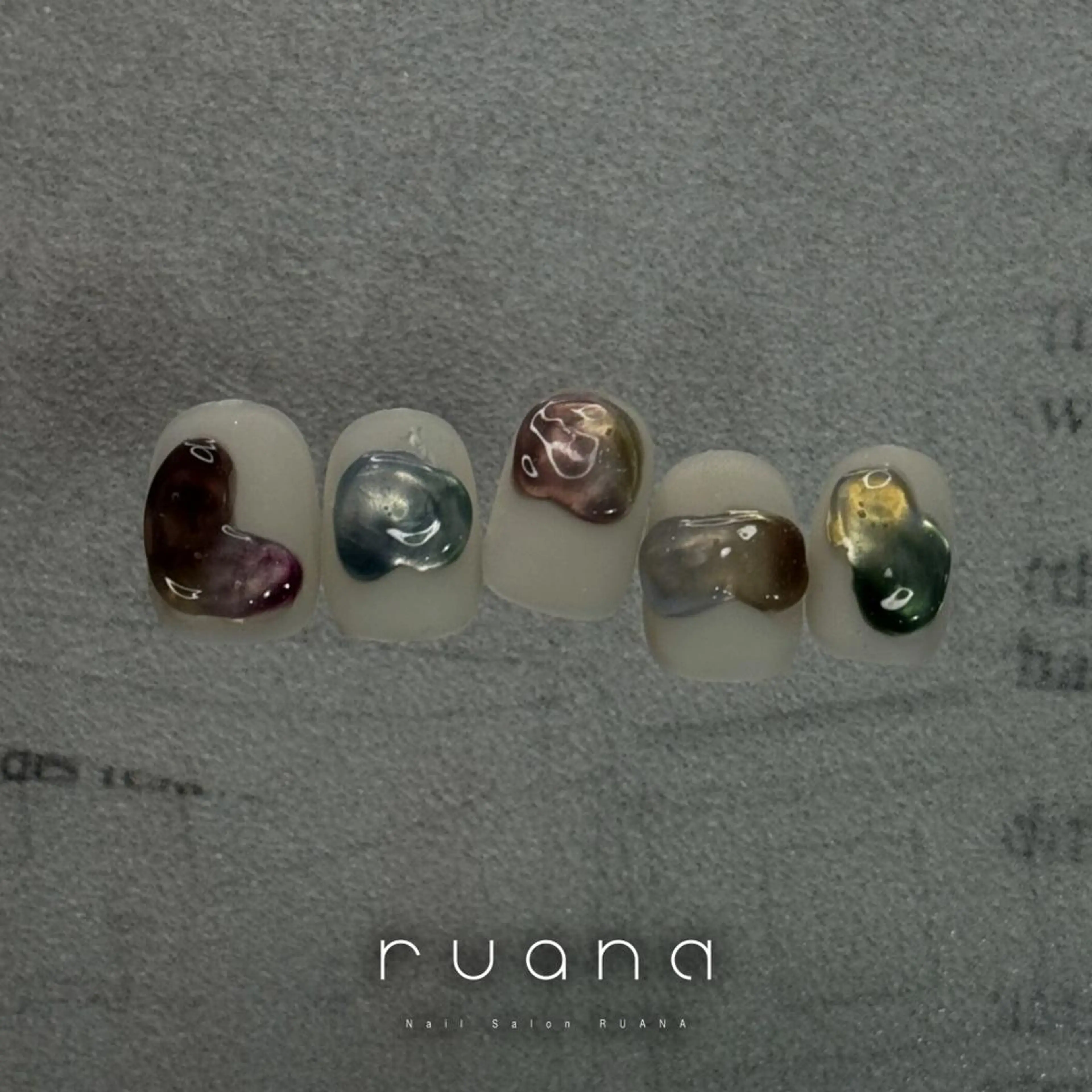 ネイル ハンドネイル 阿武 美海のネイルデザイン