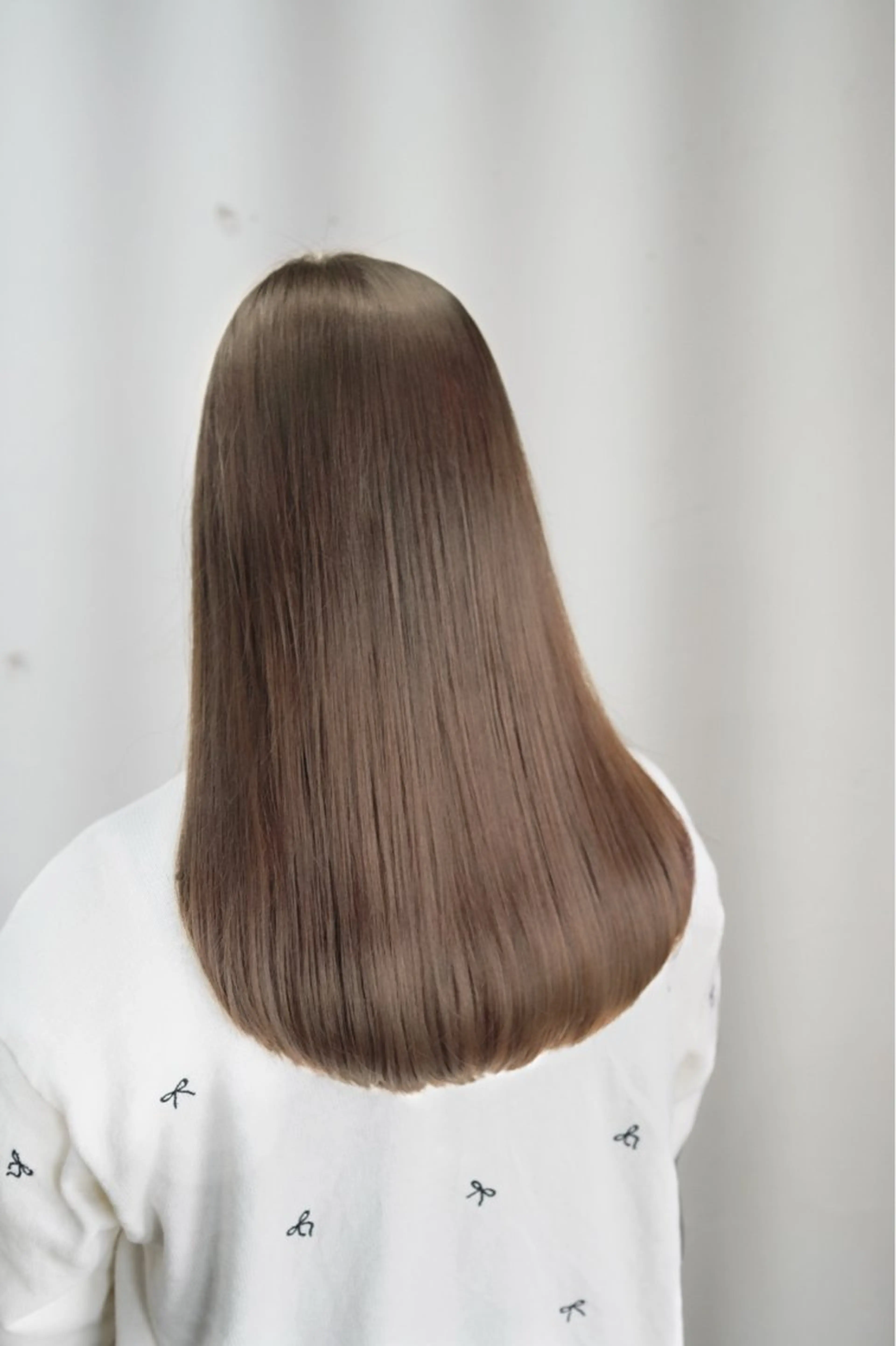 セミロング 🪞透けヘア髪質改善 艶ベージュ/nagiのヘアスタイル