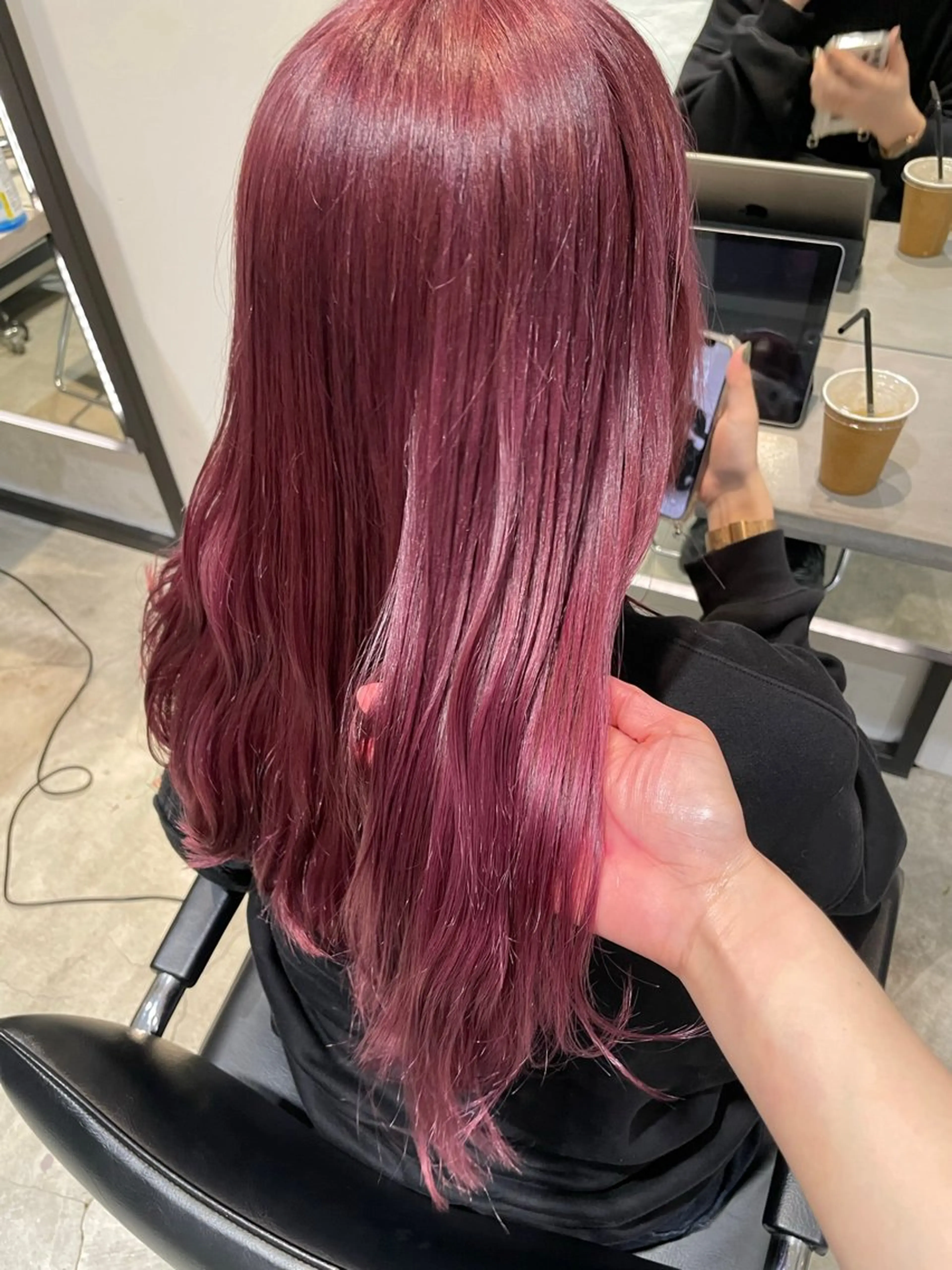 ロング F.所属・miku 🍑髪質改善サロンのヘアスタイル