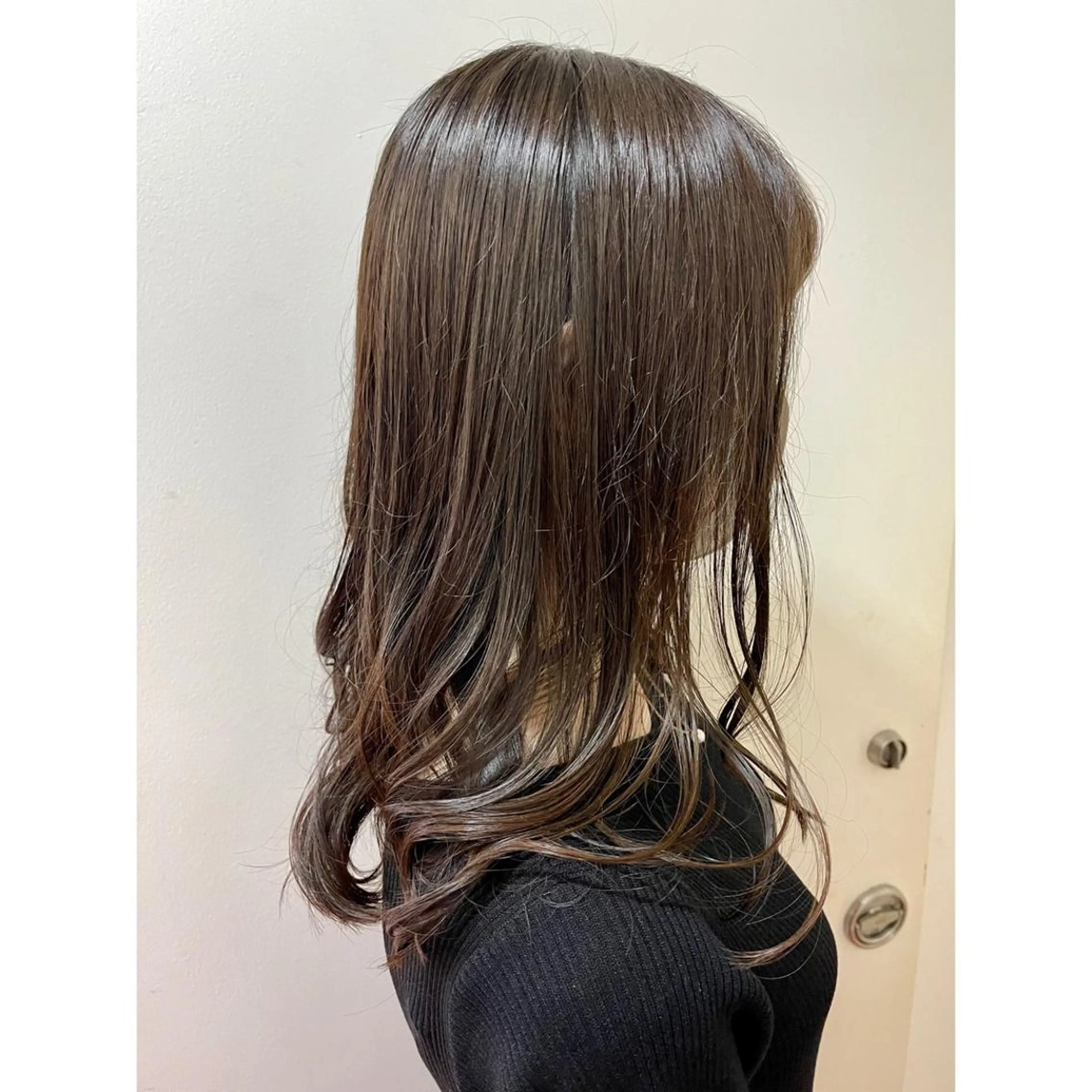 前髪カット無料💖Aujua4stepトリートメント+コテ巻き仕上げ(シャンプー・ブロー込み)の写真