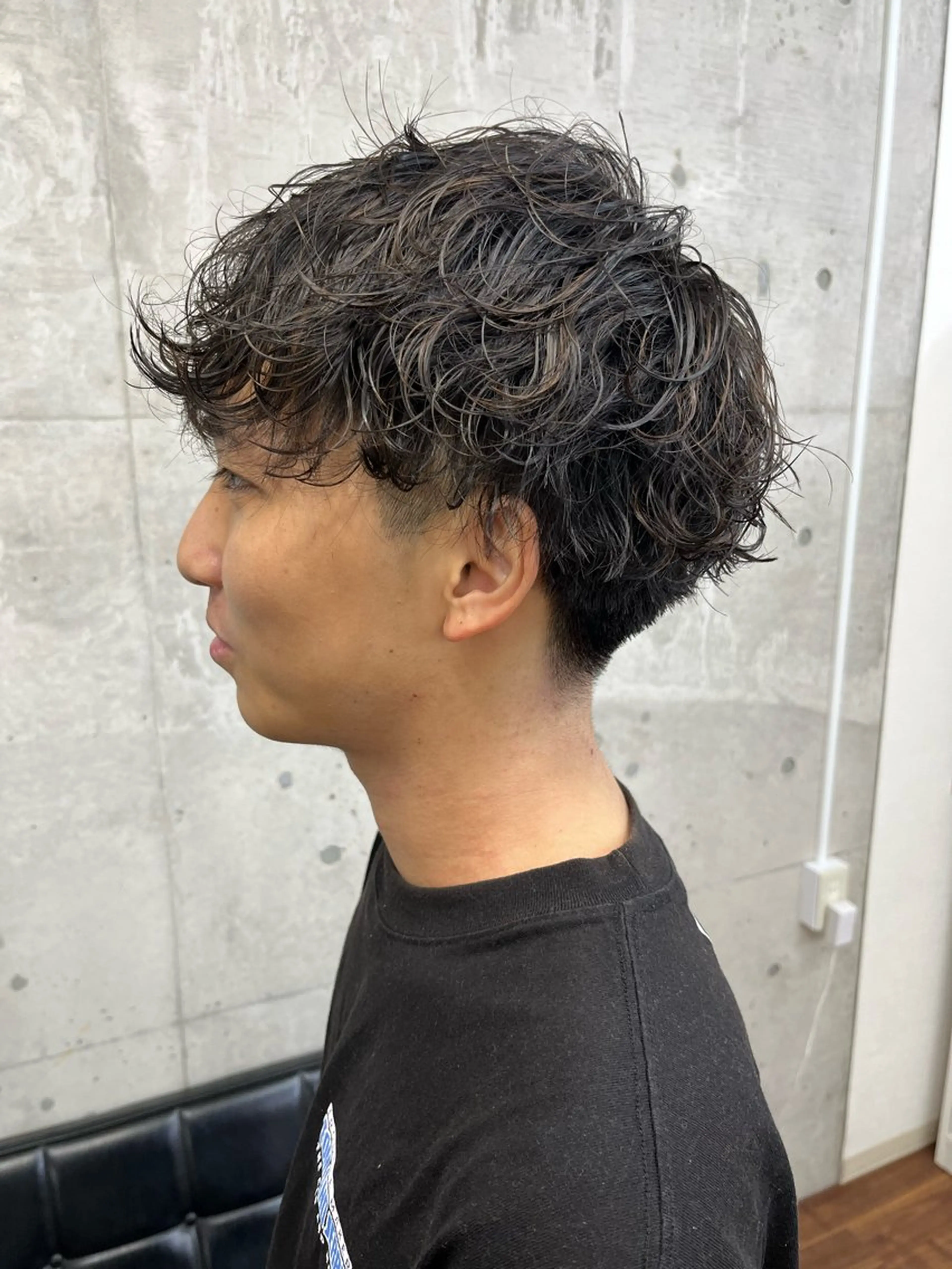 【minimoご新規様限定】CUT/波巻きパーマ/2stepトリートメント🖤の写真