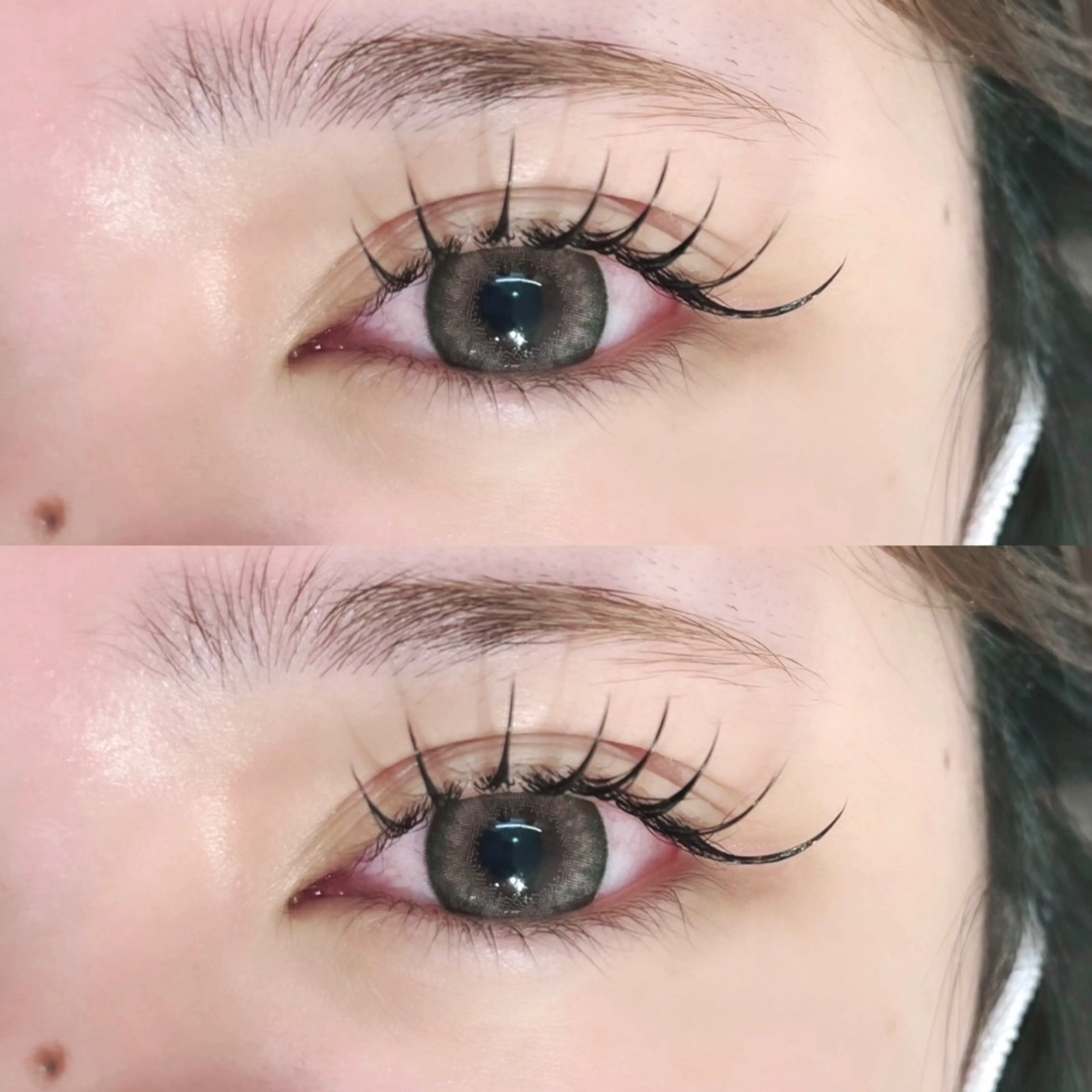 マツエク・マツパ 目尻長め マツエク M.O.D shibuya 道玄坂店所属・fuka 🤍のマツエク・マツパデザイン