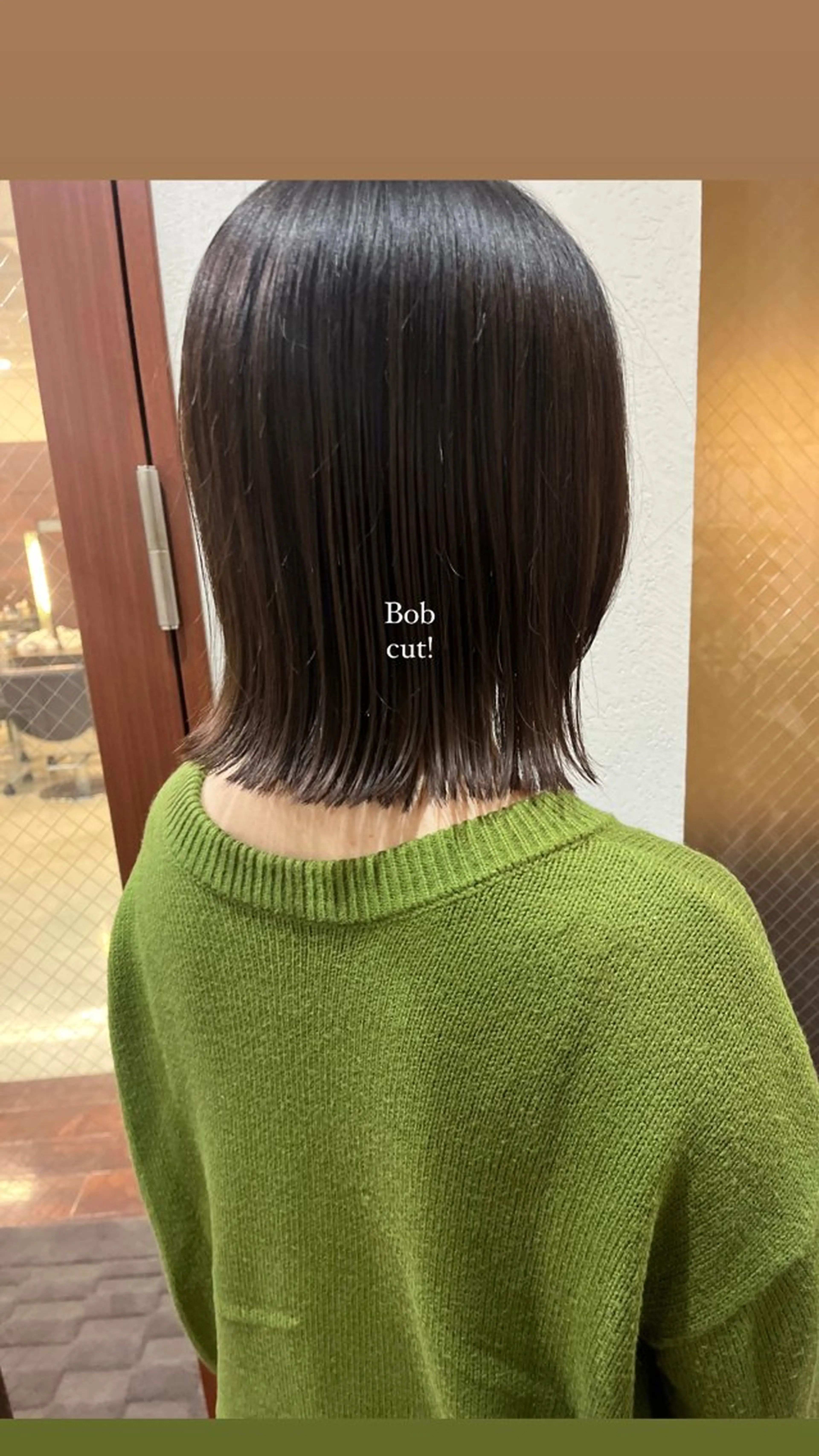 ミディアム ボブ kchiara所属・yura /レイヤーカットのヘアスタイル