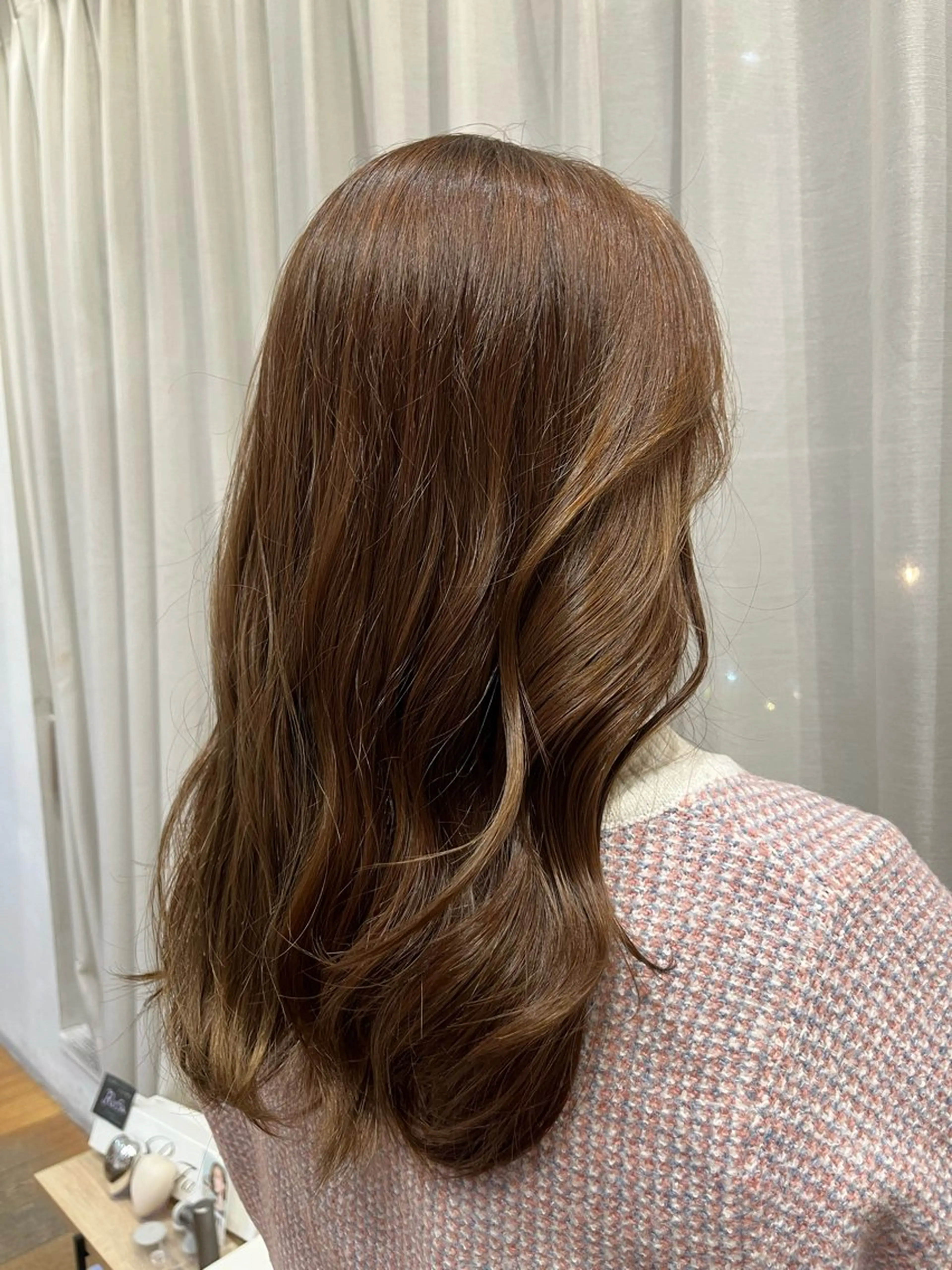 ロング カラー ベージュカラー ヘアカラー 暖色カラー/似合わせ カット/名古屋/辻のヘアスタイル