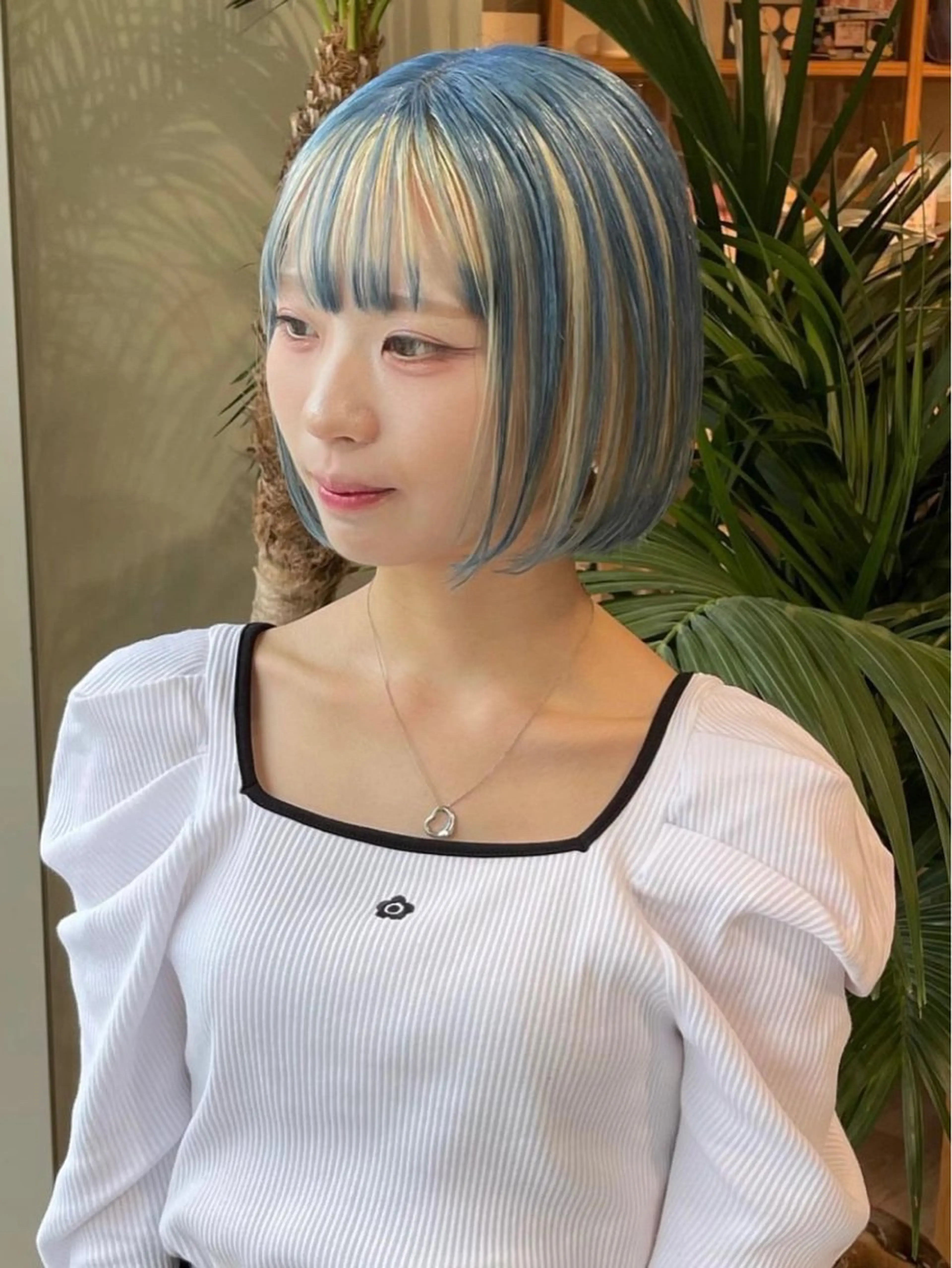 ショート カラー パーマ ヘアアレンジ キッズ 江坂エリア最安値◎ ブリーチ*土田のヘアスタイル