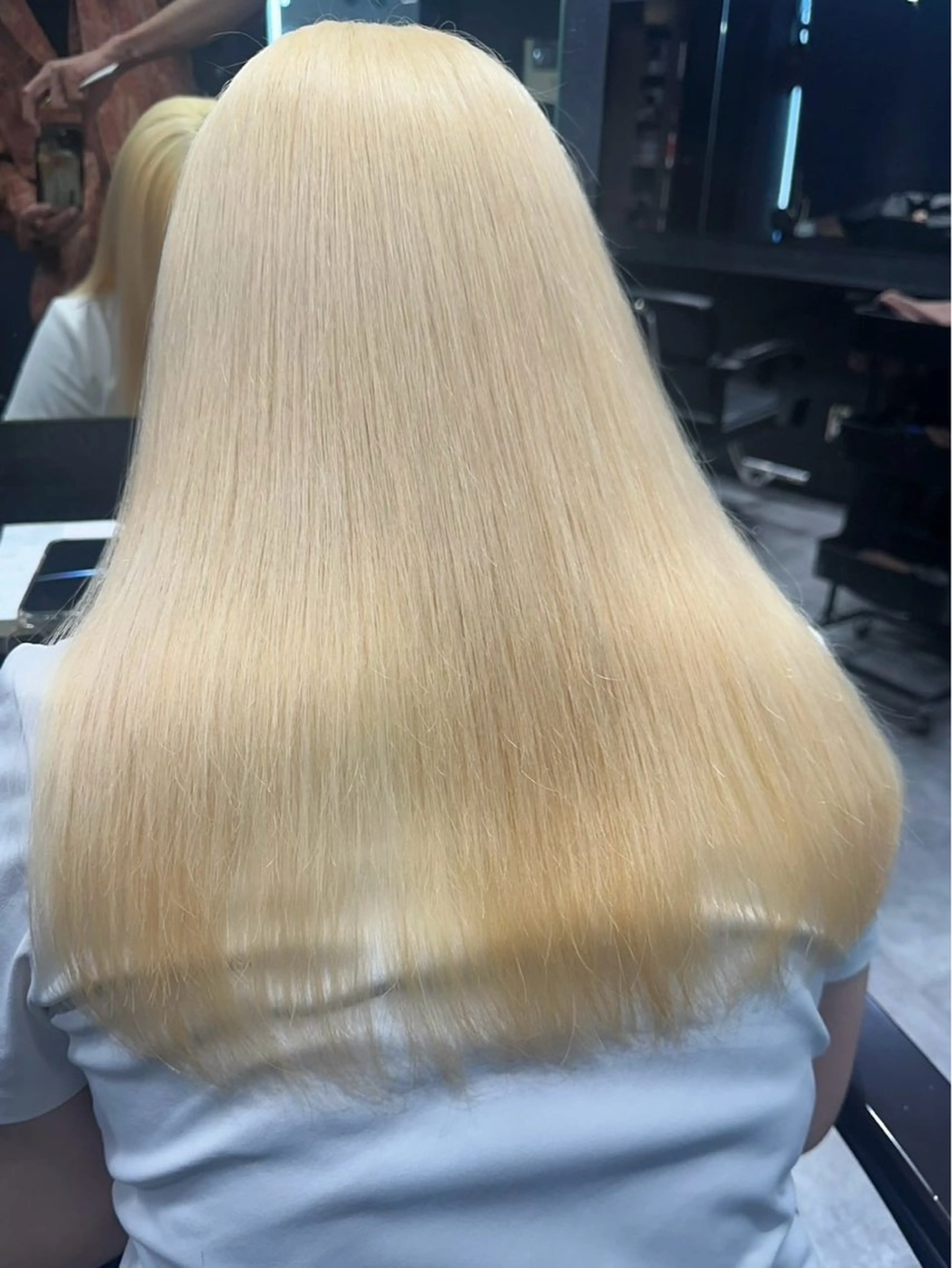 ロング ヘアカラー coco ハルヒのヘアスタイル