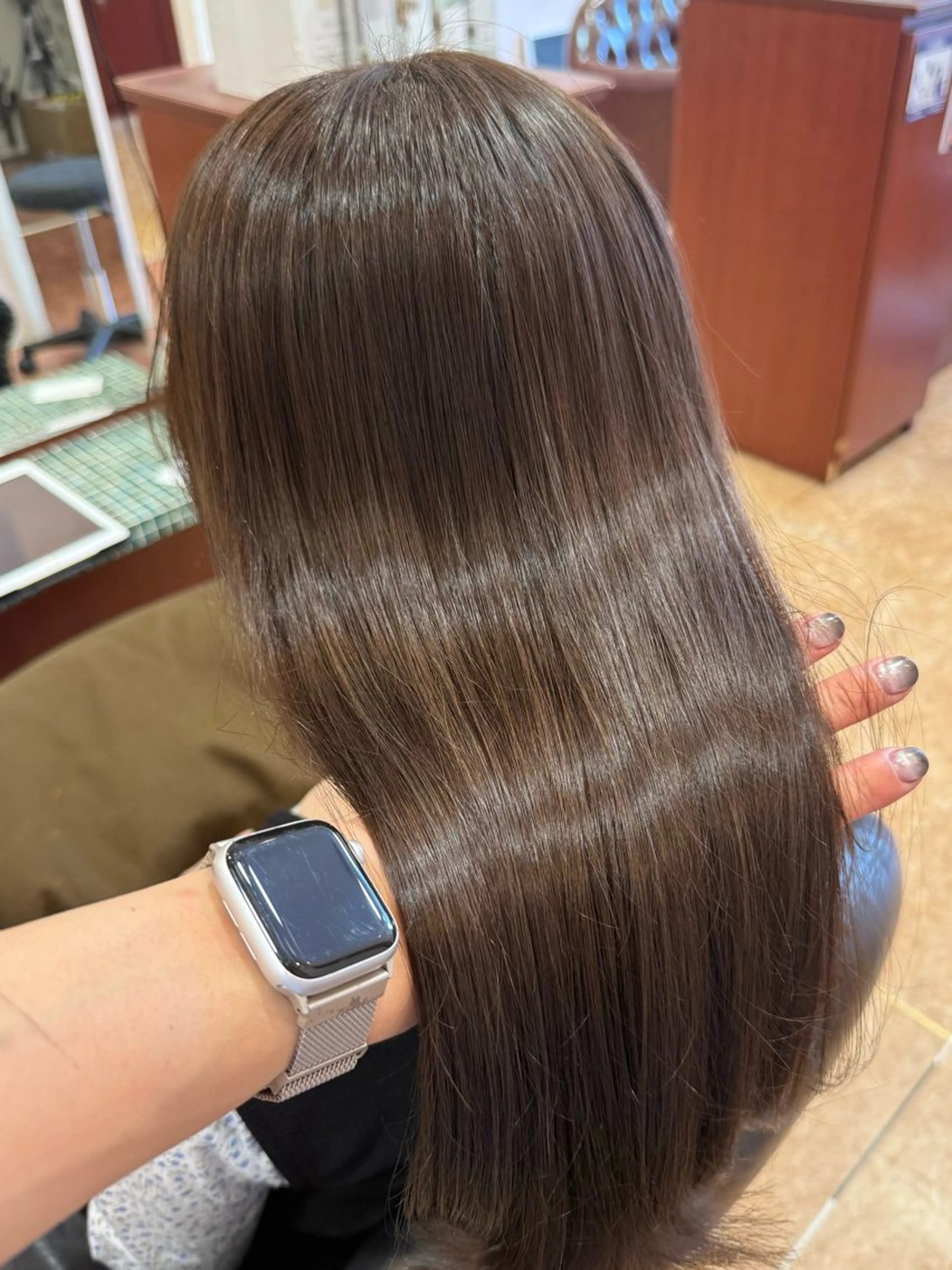 セミロング 髪質改善 カット ヘアカラー トリートメント BRANCHÈ海 /髪質改善/透明感のヘアスタイル