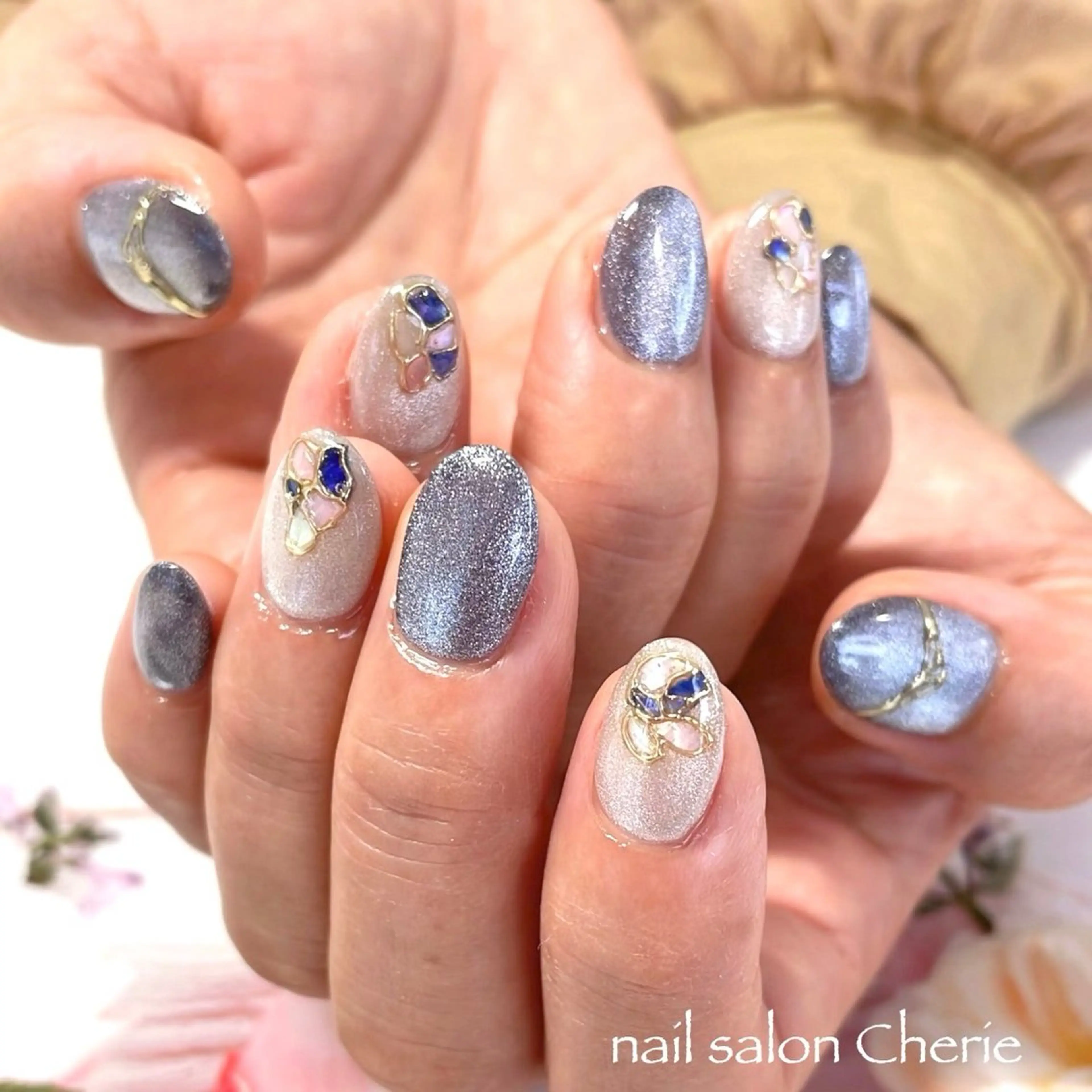 ネイル ハンドネイル nail salon Cherie ネイルサロン シェリー所属・nail salon Cherieのネイルデザイン