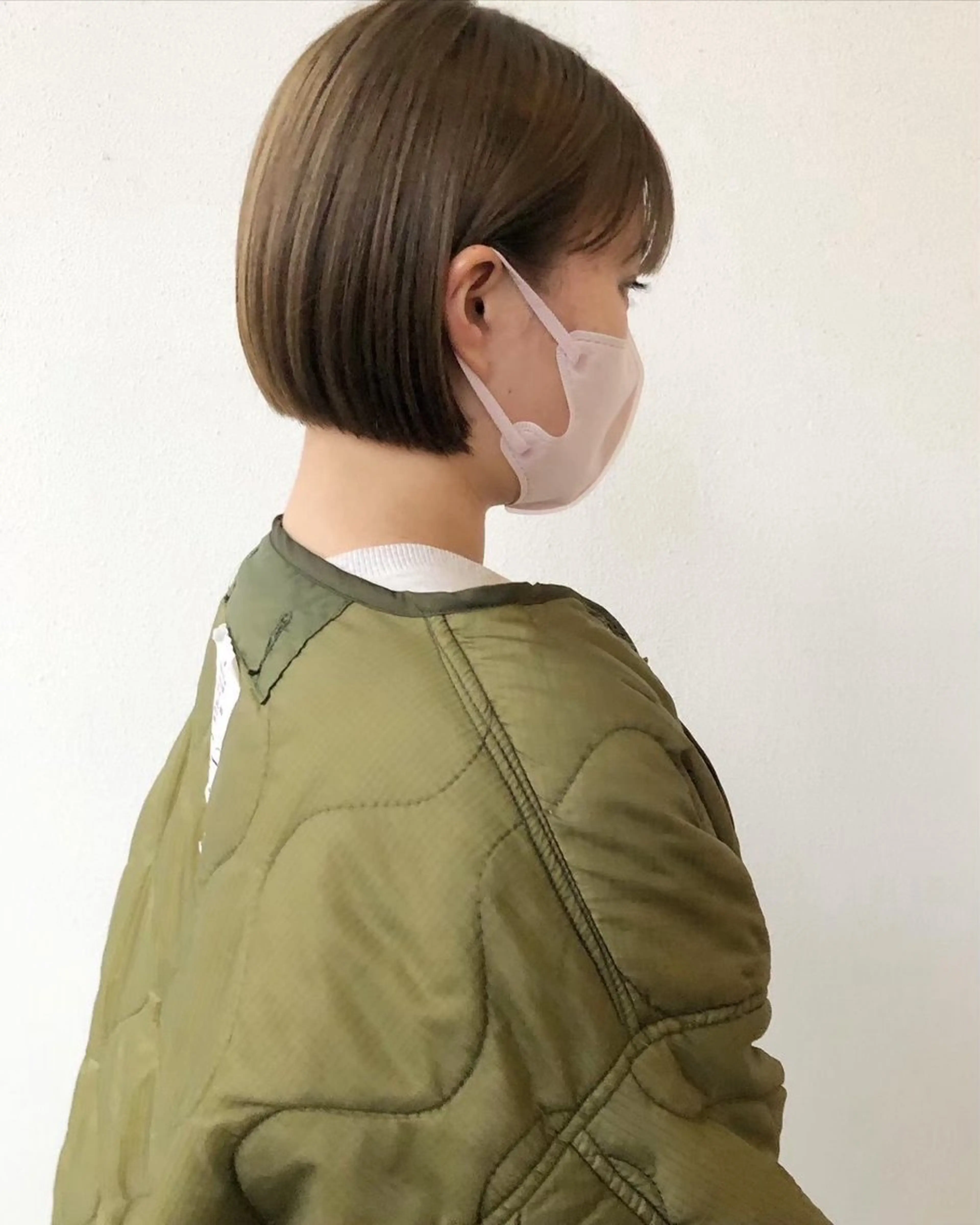 ショート カラー LUVISM 神田こころのヘアスタイル