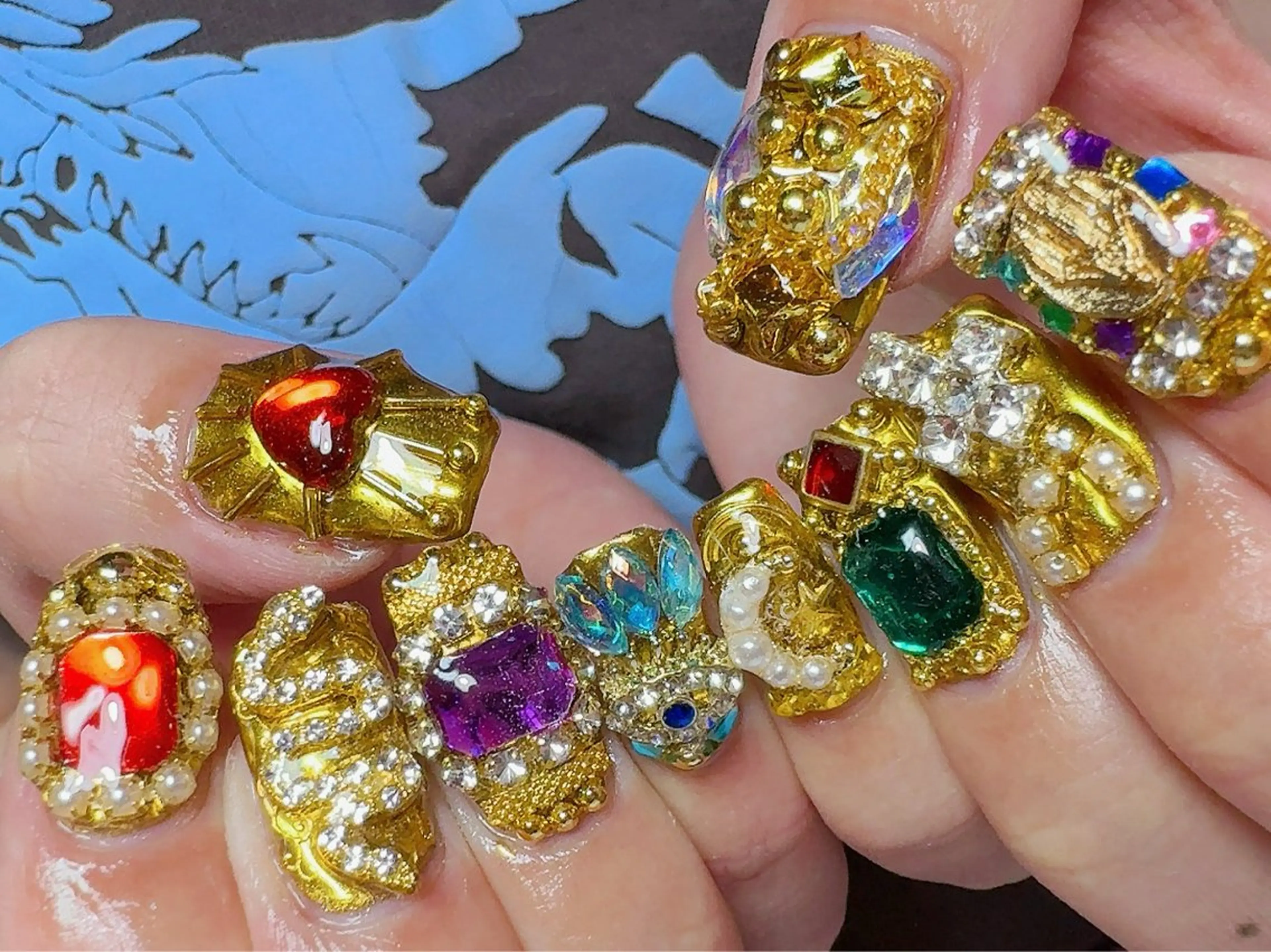 ネイル ハンドネイル Nail Atelier IamI所属・アイアムアイ 大村磨衣のネイルデザイン