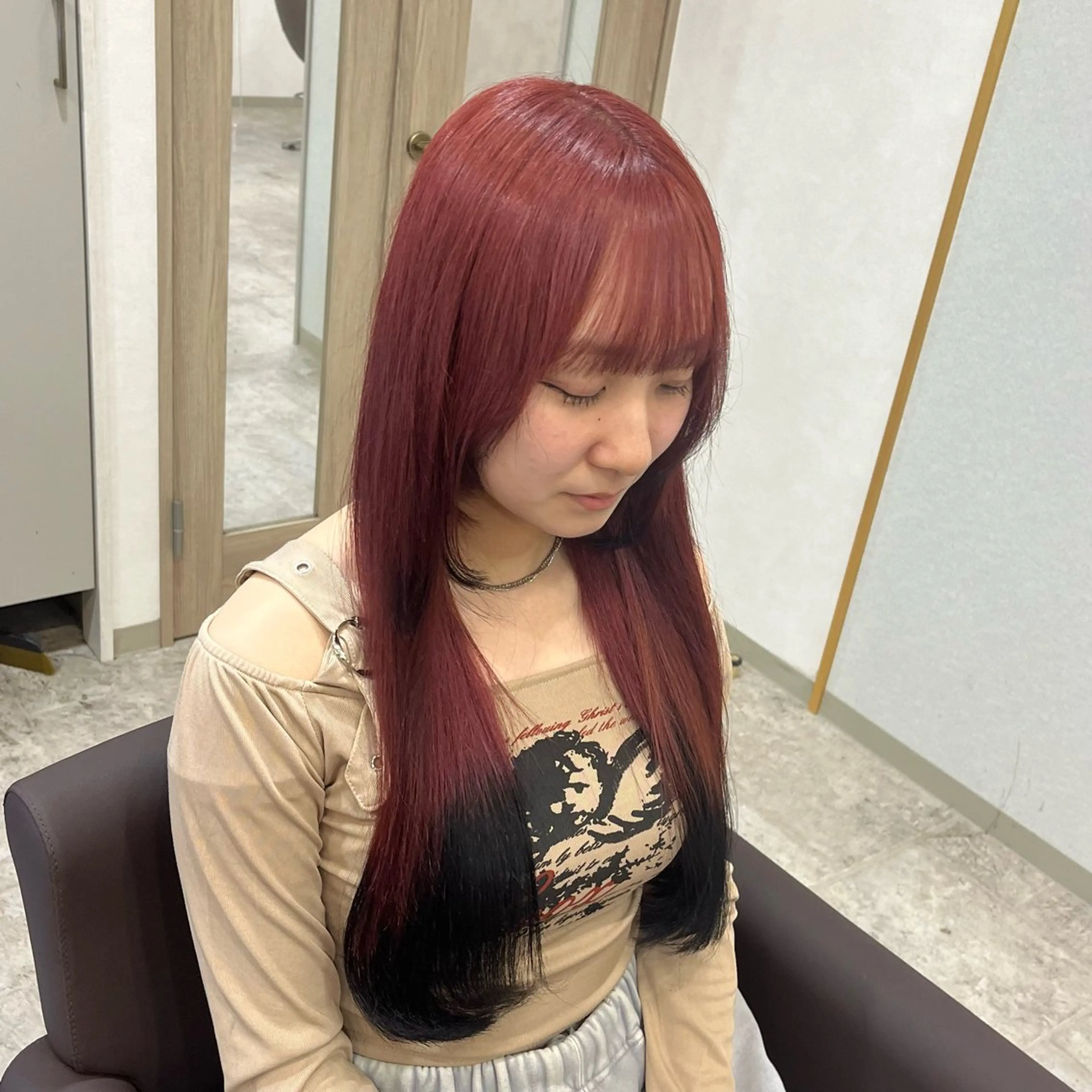 ロング カラー アンク・クロス池袋店所属・ankcross ☁️Yunaのヘアスタイル