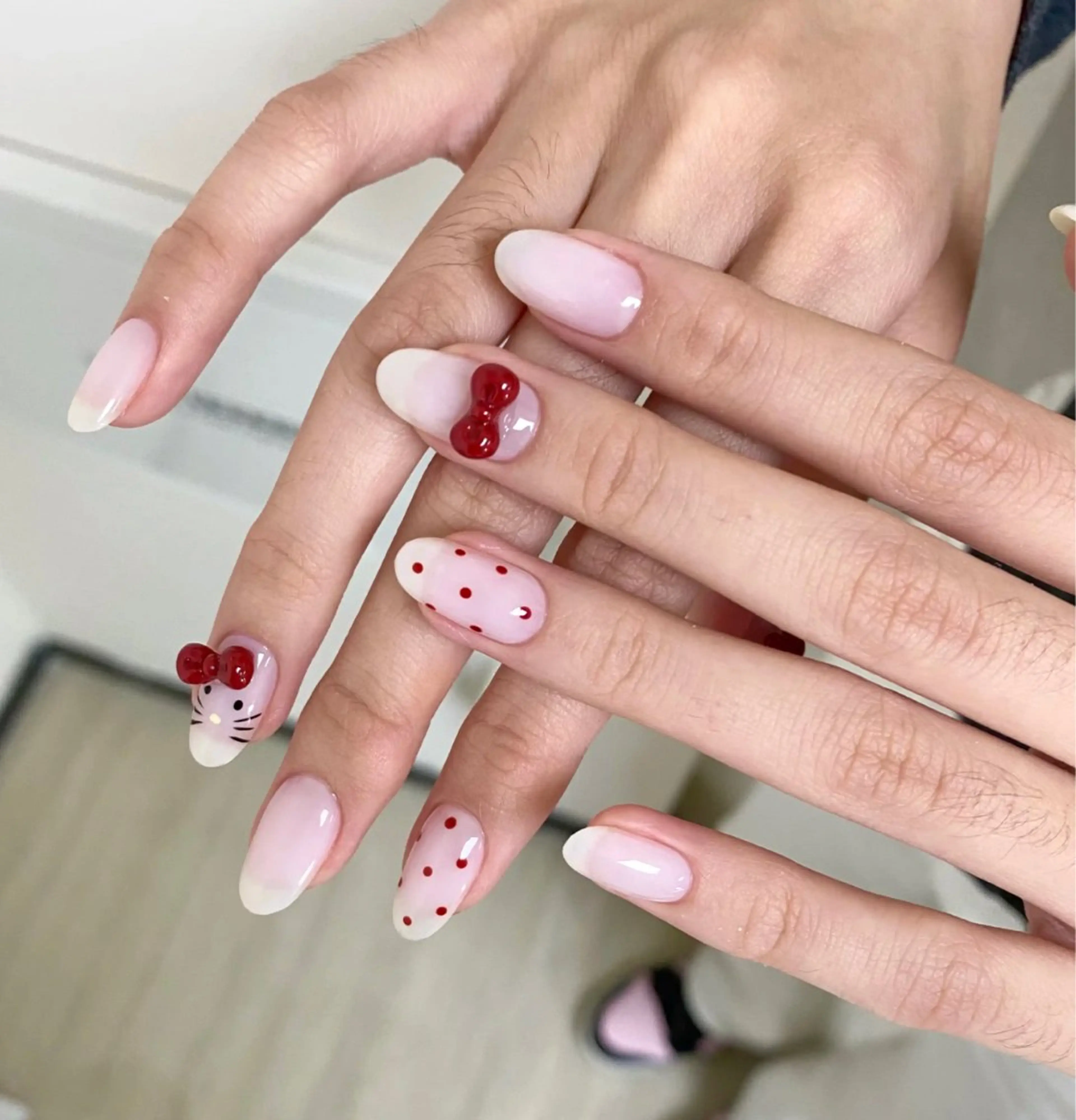 ネイル ハンドネイル ハンドケア 🍑 momo_nailのネイルデザイン