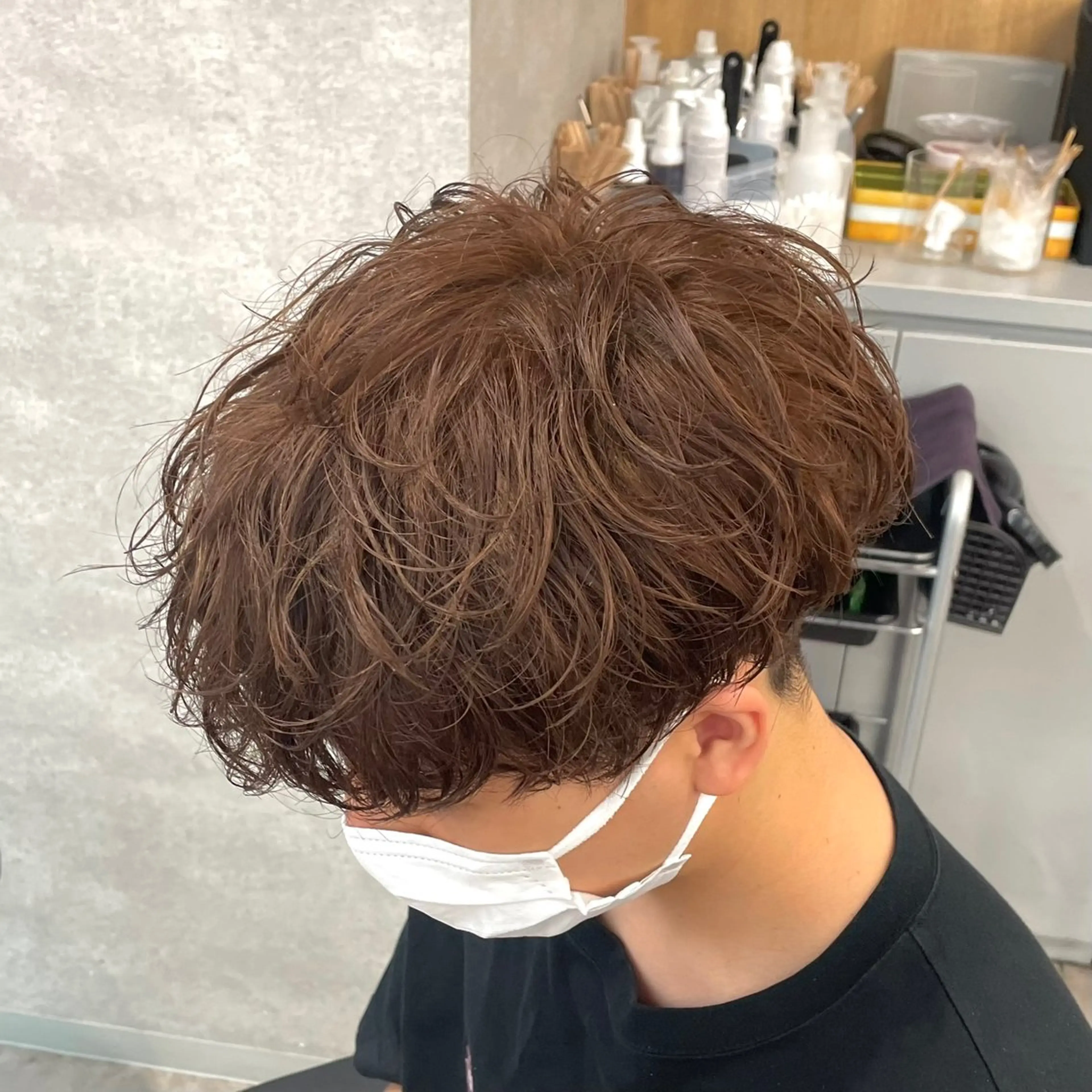 カラー パーマ メンズ メンズパーマ全般/ 似合わせ/ジョウのヘアスタイル