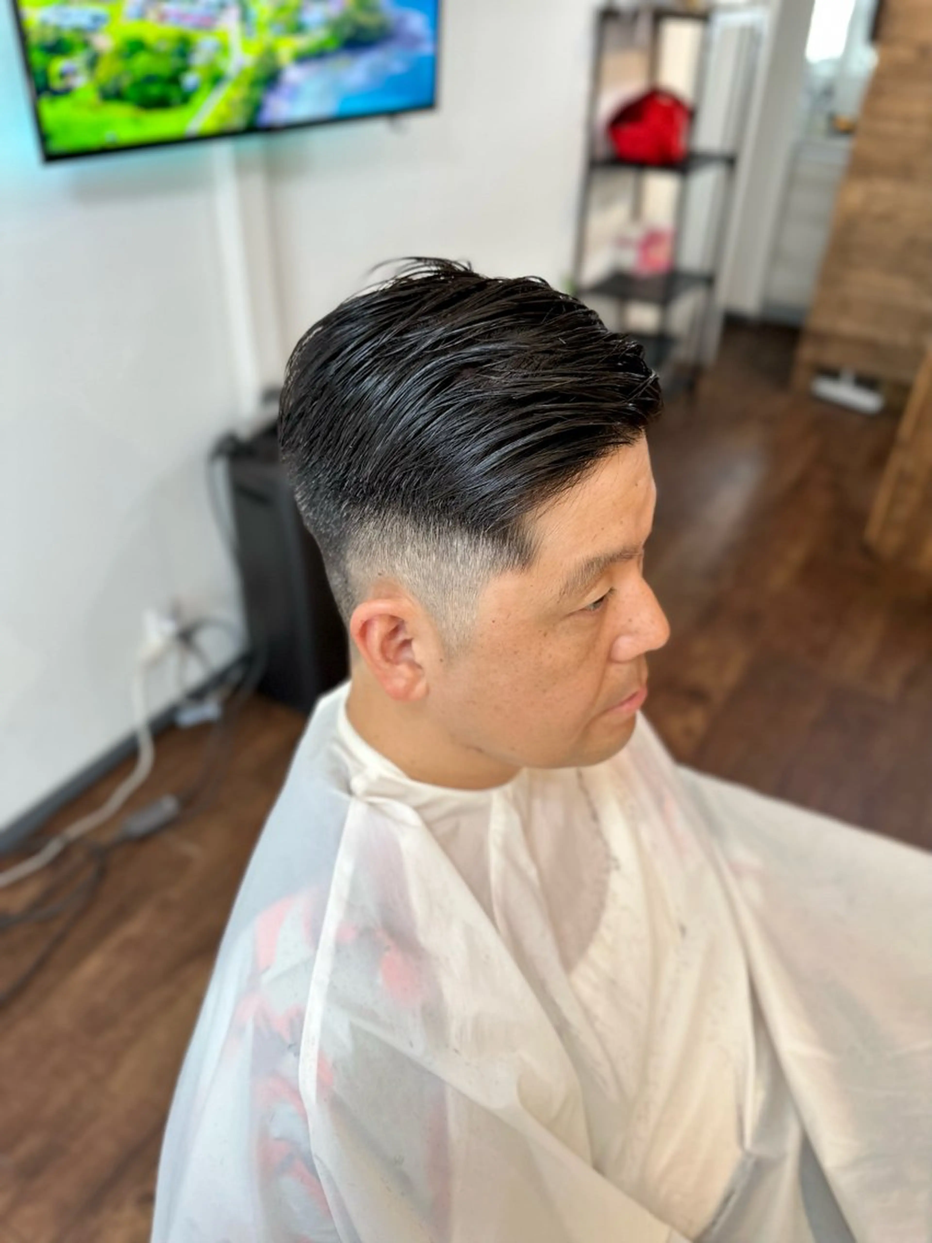 ショート メンズ フェードカット Lizir  ルズィール所属・Luzir⭐︎ GEN⭐︎のヘアスタイル