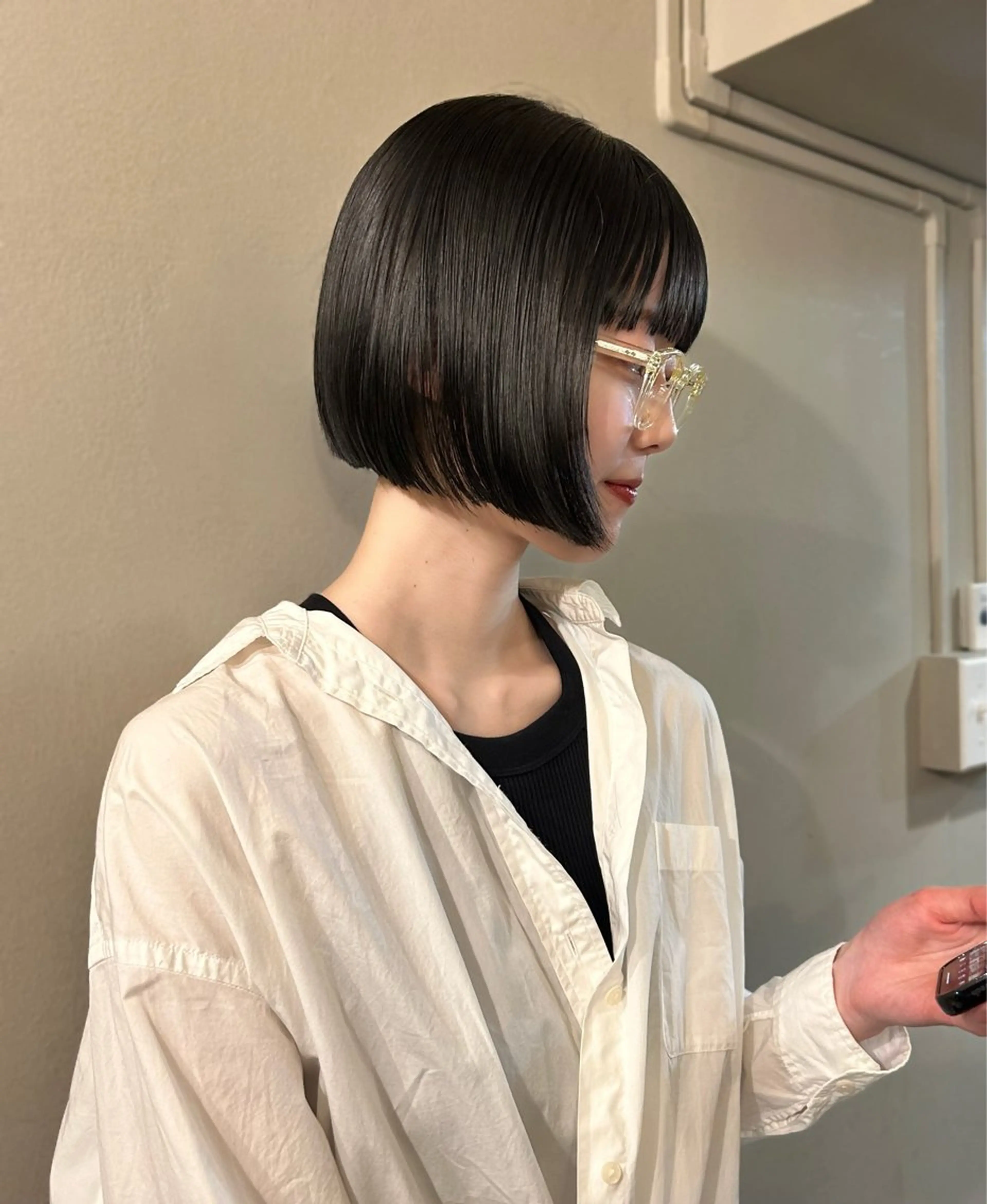 ショート ボブ tete nico所属・似合わせ/ヘアカラー nanami🌸のヘアスタイル