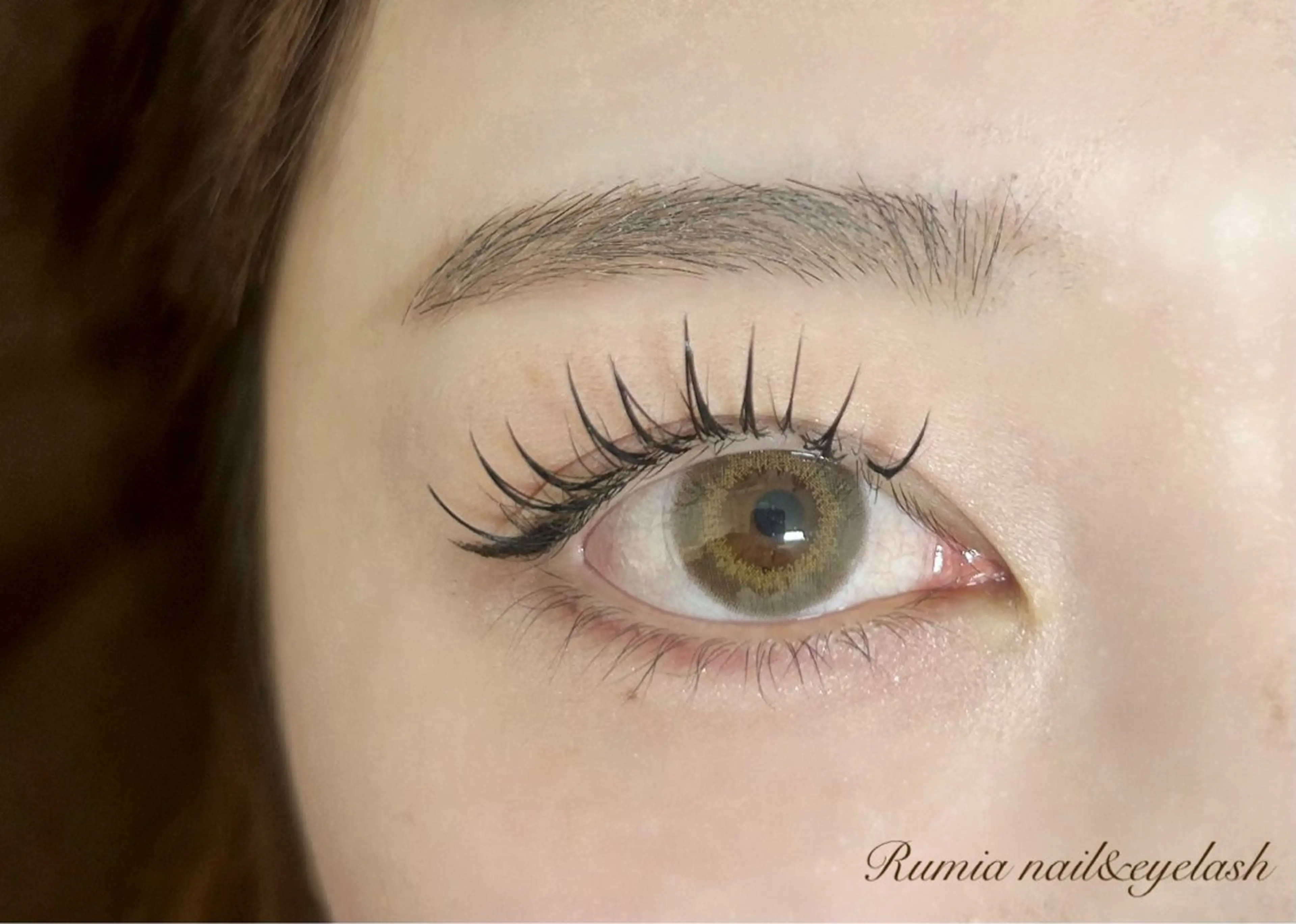 マツエク・マツパ 束感まつ毛 韓国風マツエク Rumia Salonのエステ・リラクイメージ