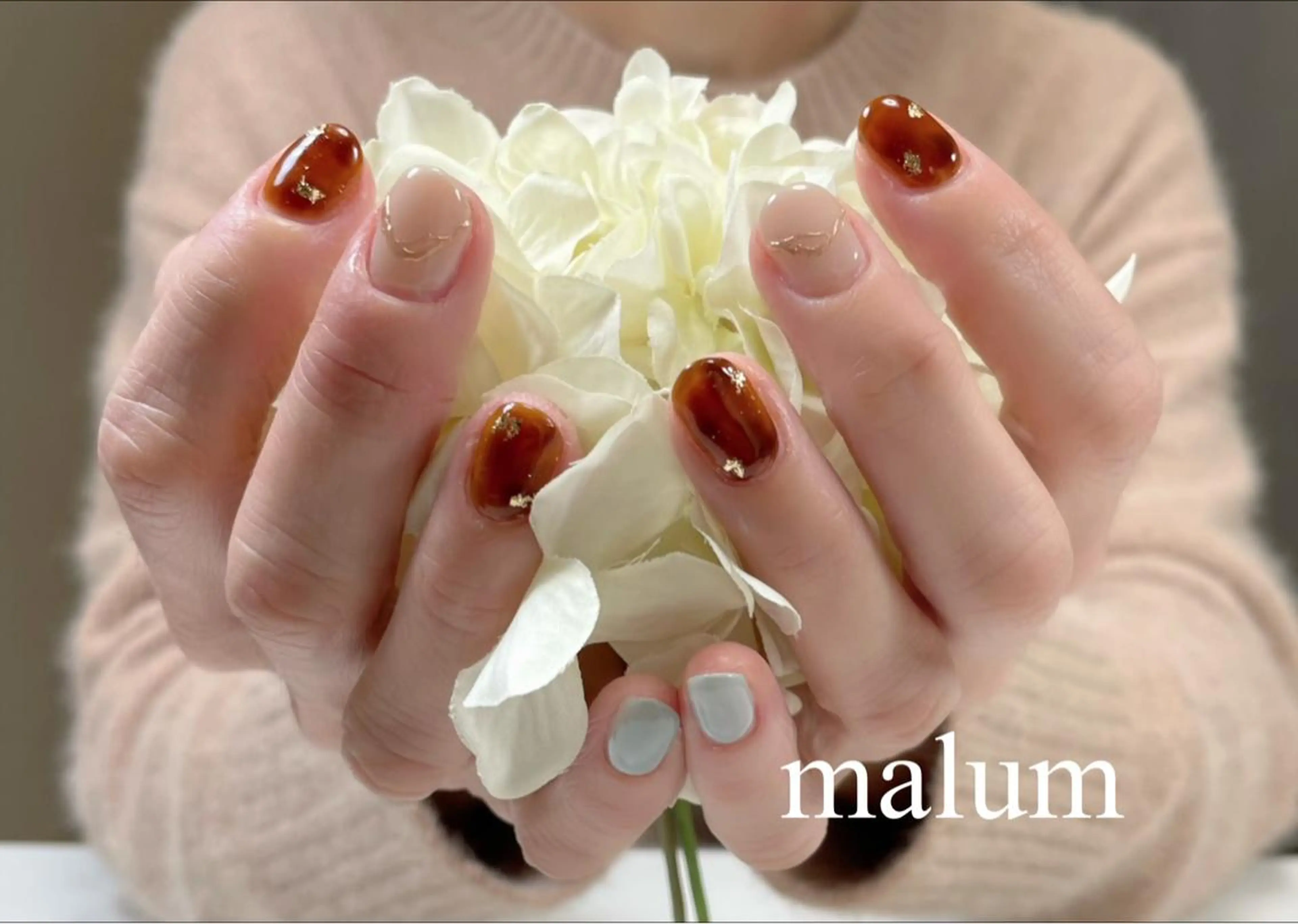 ネイル ハンドネイル malum nailのネイルデザイン
