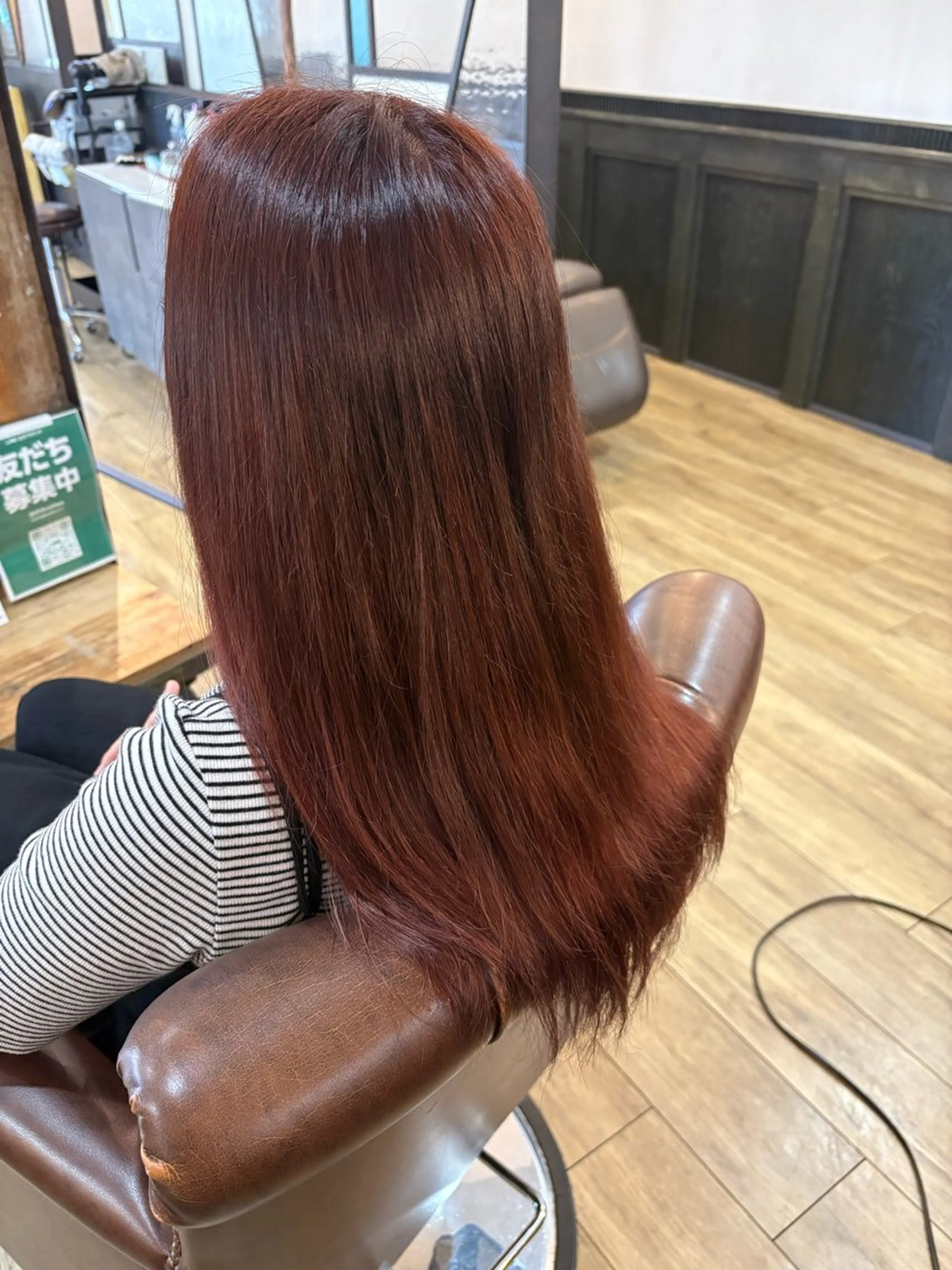 セミロング カラー ヘアカラー 加藤 幸香のヘアスタイル