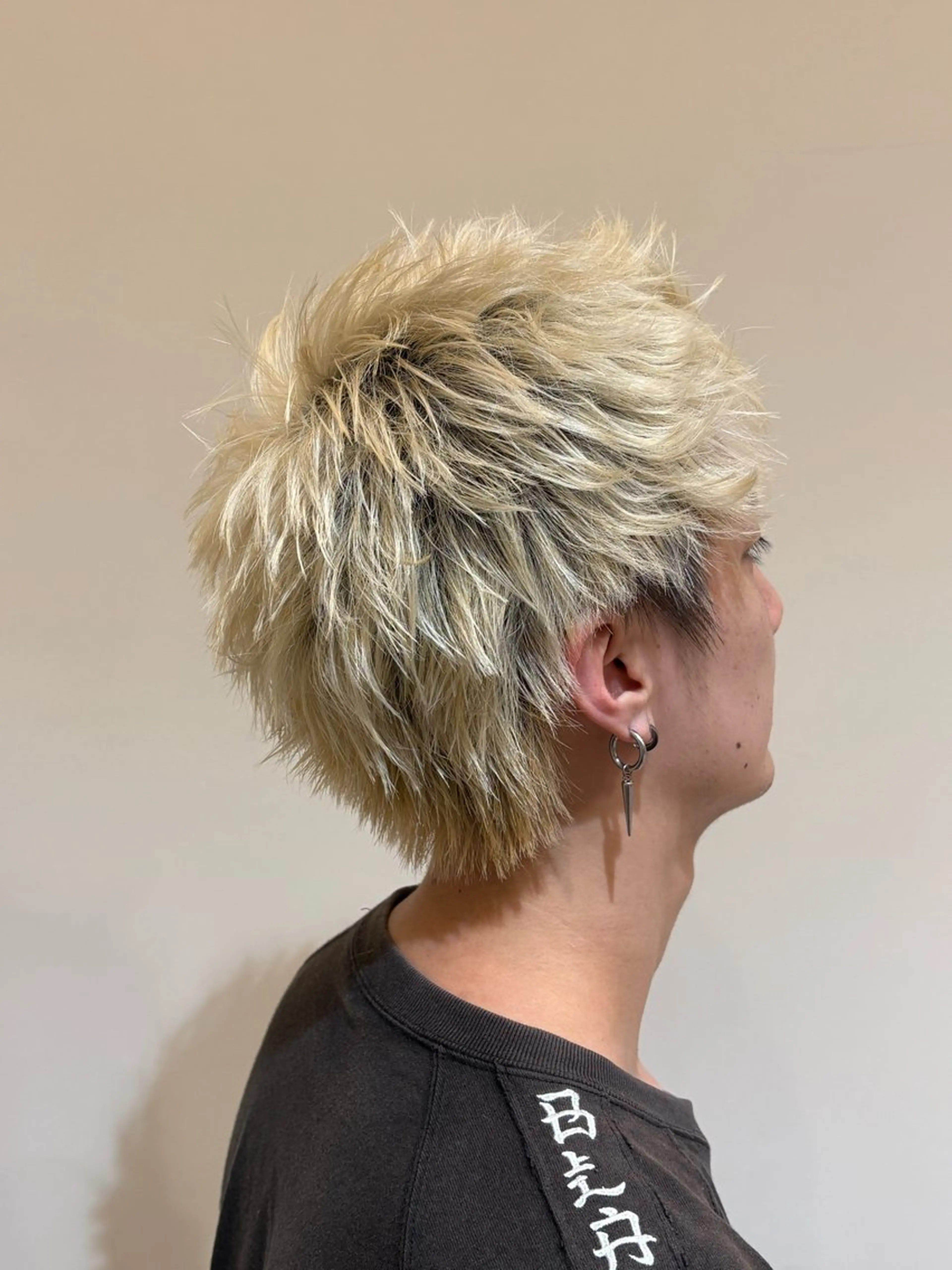 ショート メンズ カット 木村 柊斗のヘアスタイル