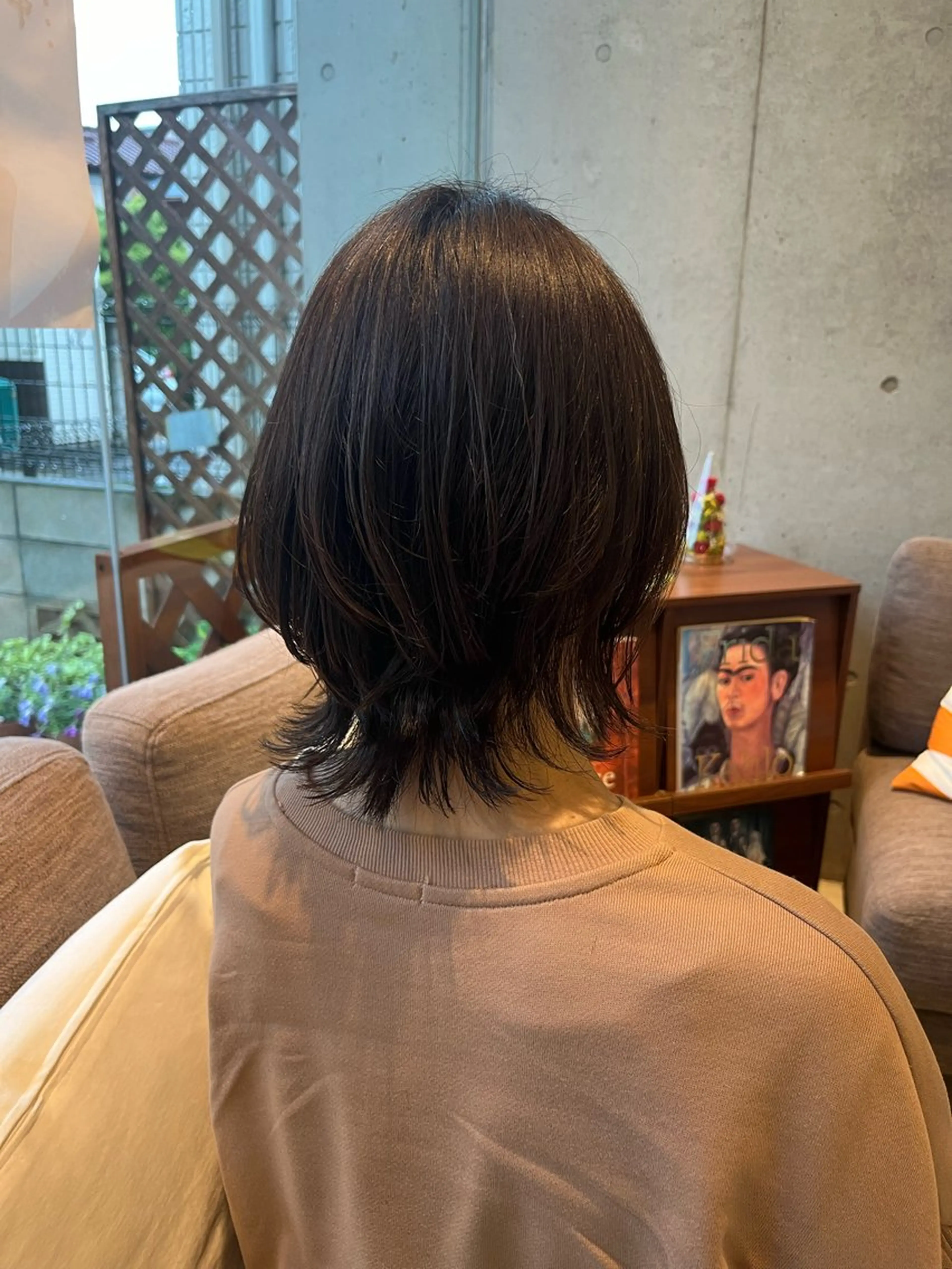 ミディアム 遠藤 朱郁のヘアスタイル