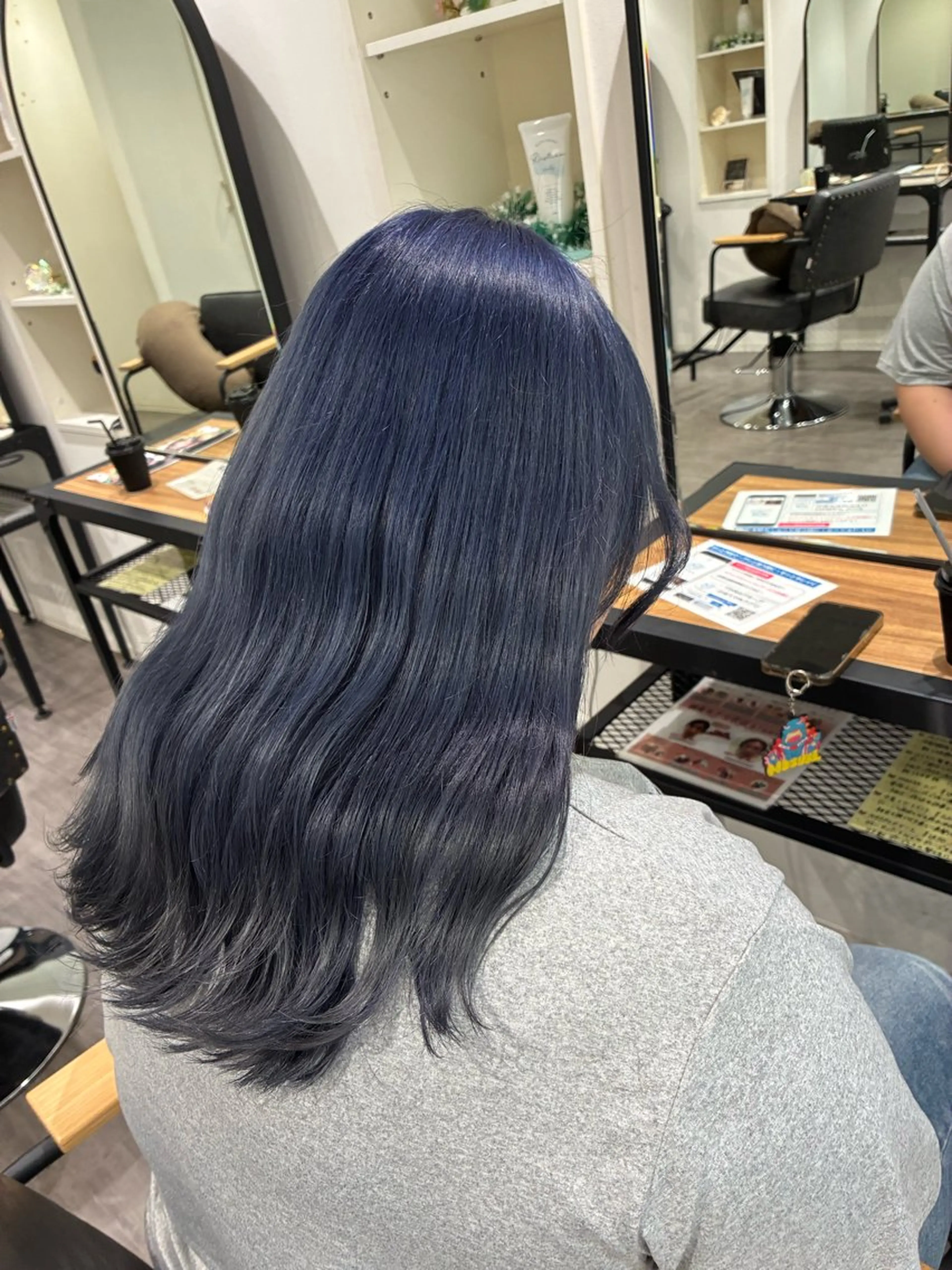 セミロング ヘアカラー cocotte みづき/艶カラー🫧のヘアスタイル