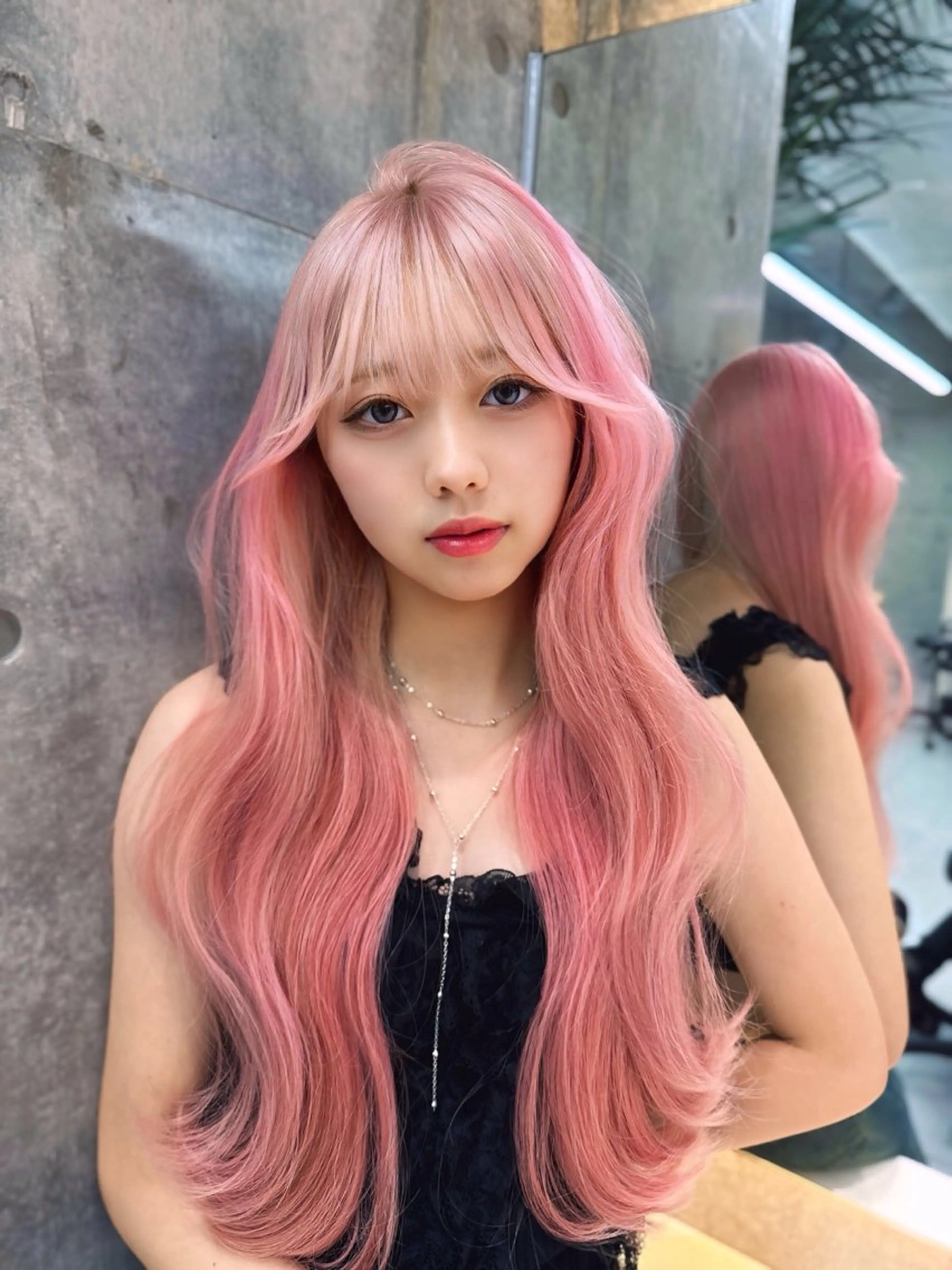 ロング ヘアカラー トリートメント ゆーだい🇰🇷韓国 🇰🇷×髪質改善のヘアスタイル